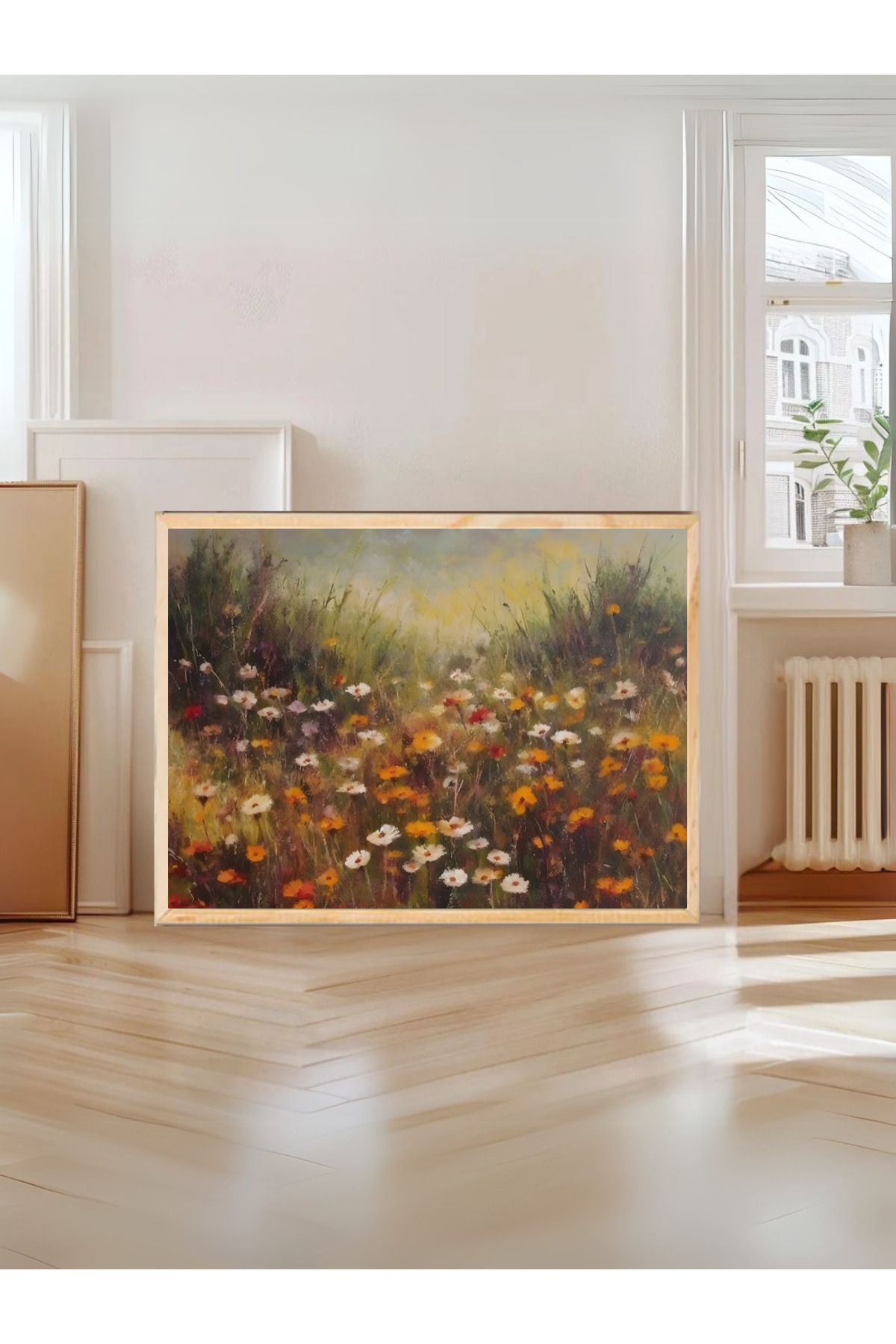 woodhomeworks tek parça salon ofis dekor tablo