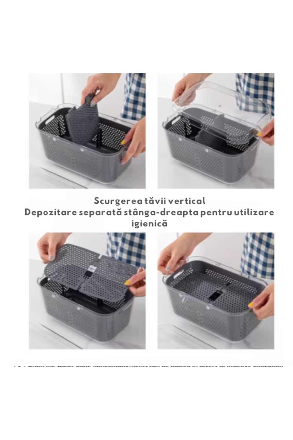 varioshop-VarioShop® Multifunctional Grater, For Vegetables and Fruits, with 22 Accessories, Manual, with Func 6