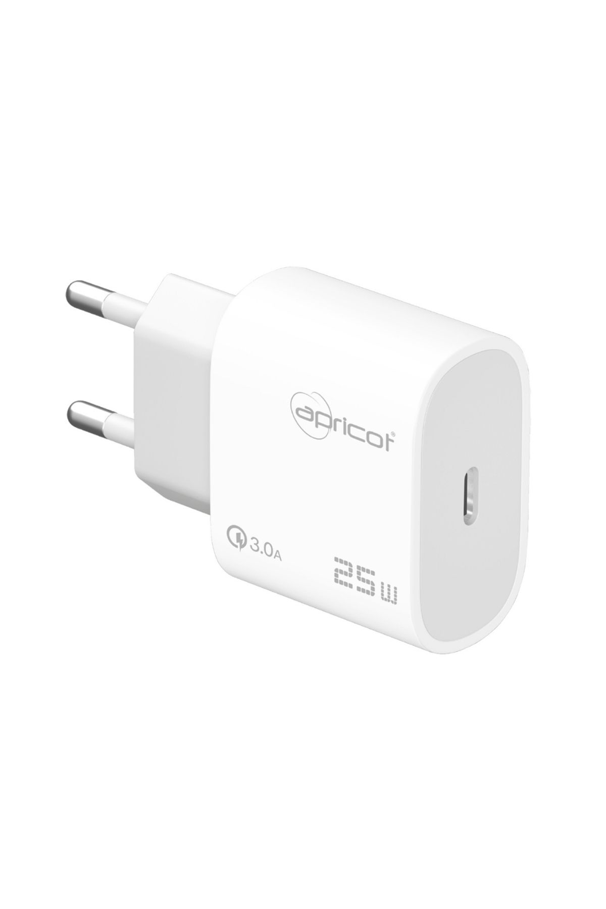 Apricot APC-U435 25W PD Beyaz Hızlı Ev Şarj Adaptörü