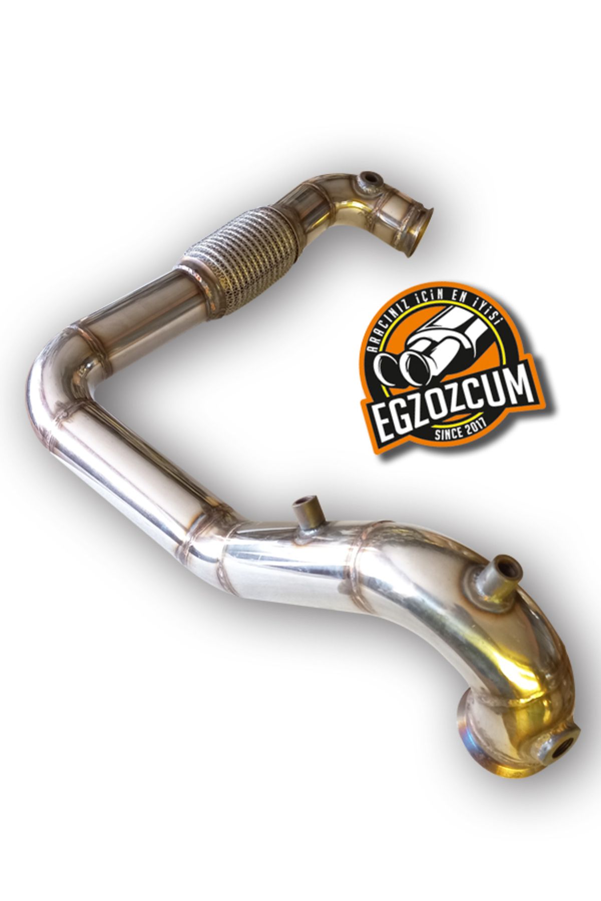 EGZOZCUM Ford Courier Transit uyumlu 2017-2019 downpipe
