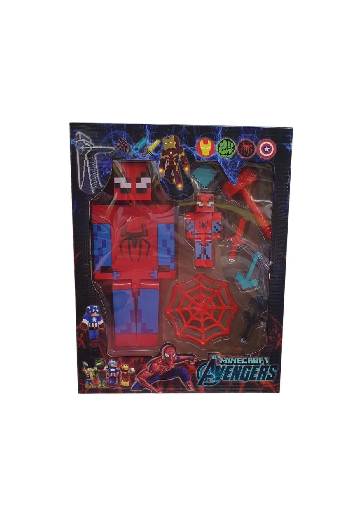 BilfolD Minecraft Dev Spider-Man Figür ve Aksesuarları