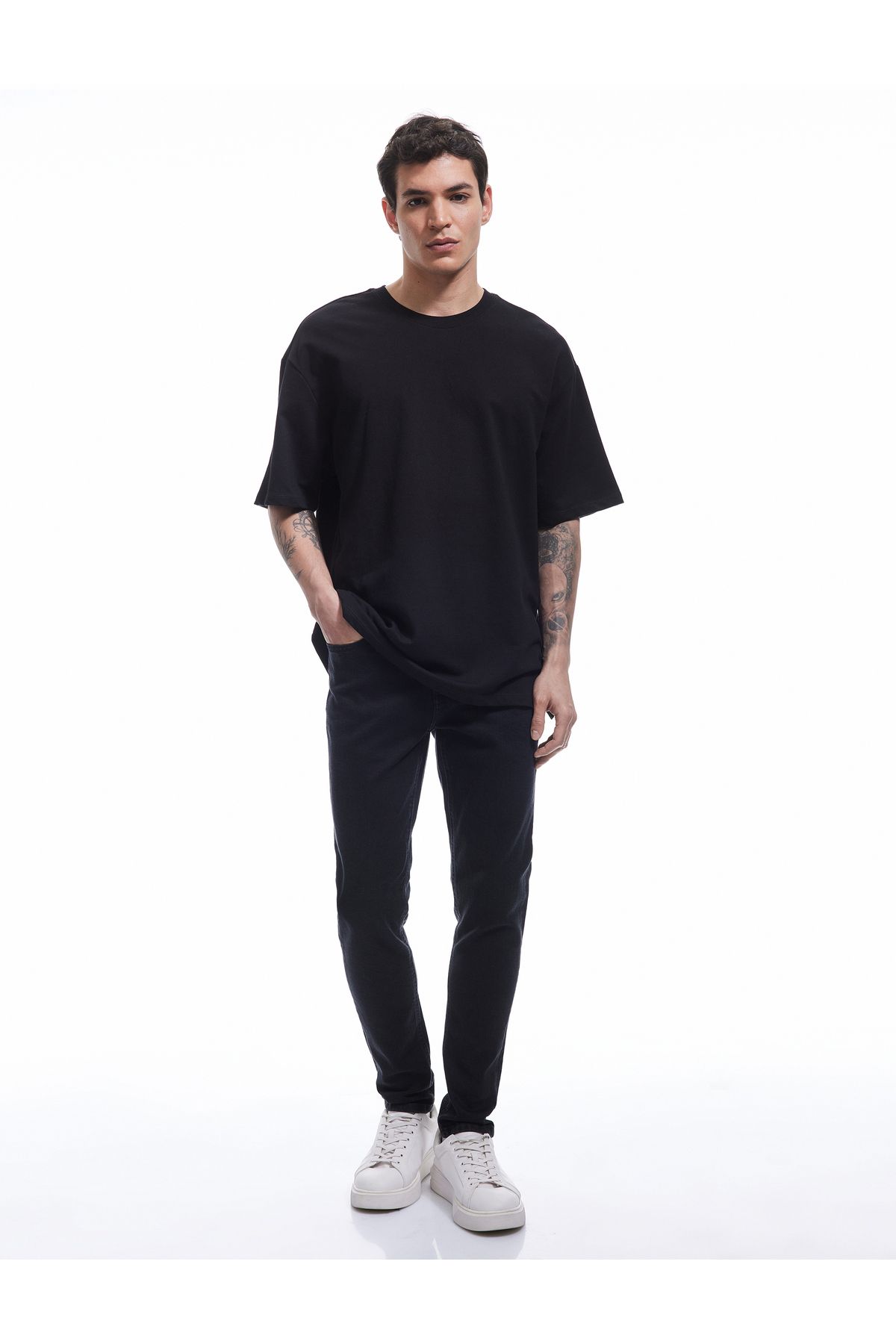 Koton Pamuklu Normal Bel Düğmeli Skinny Fit Jean Pantolon - Michael Jean