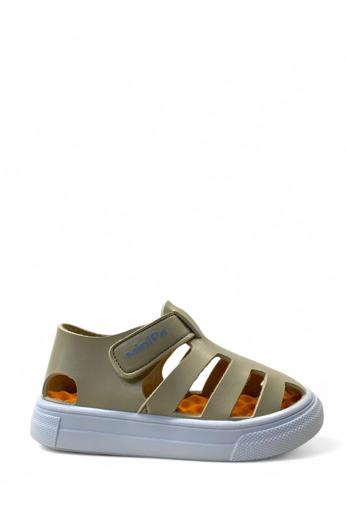 Tuğba Ortopedi 024 Unisex Çocuk Bej Rahat Sandalet