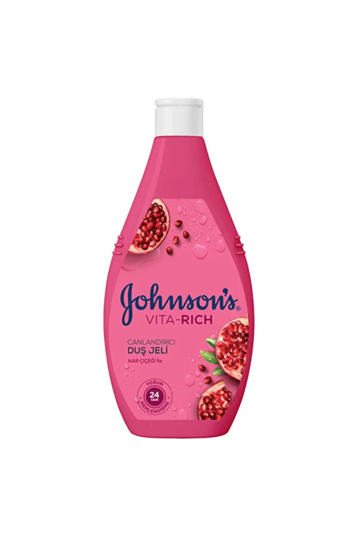 Johnson's Vita-Rich Duş Jeli - Nar Çiçeği, Canlandırıcı - 400 ml