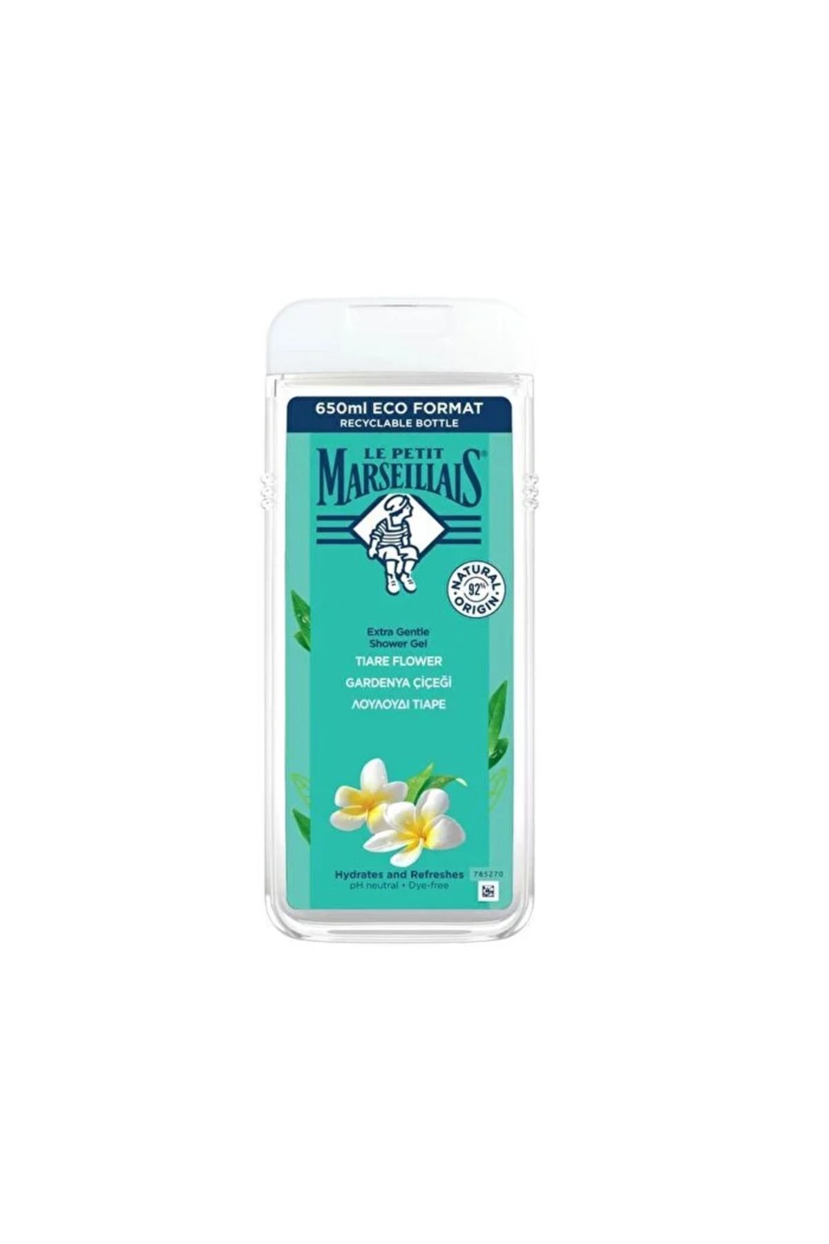 Le Petit Marseillais Duş Jeli - Gardenya Çiçeği - 650 ml
