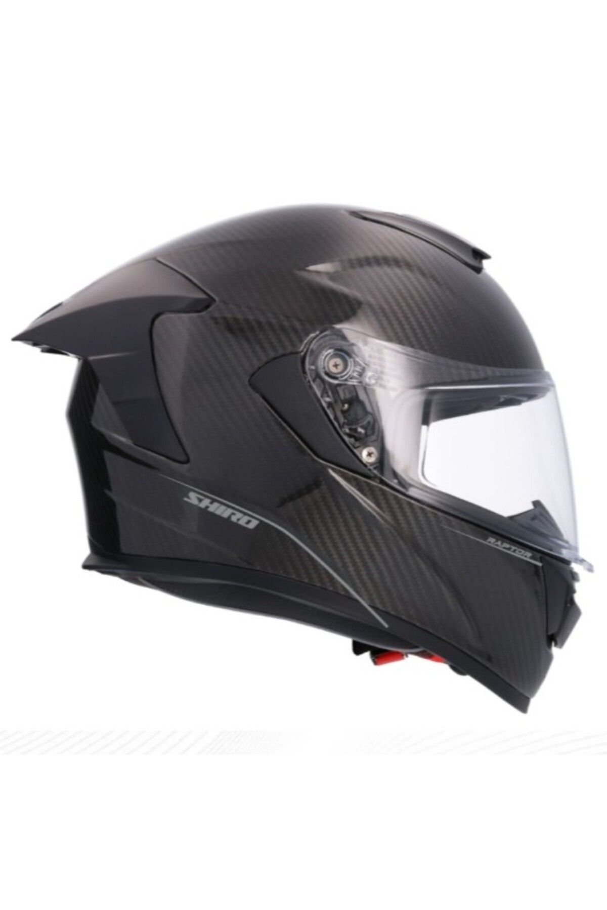 Shiro 2005 S04 KASK FC CARBON SV L 5960 SİYAH E22.06 (GÖZLÜKLÜ)