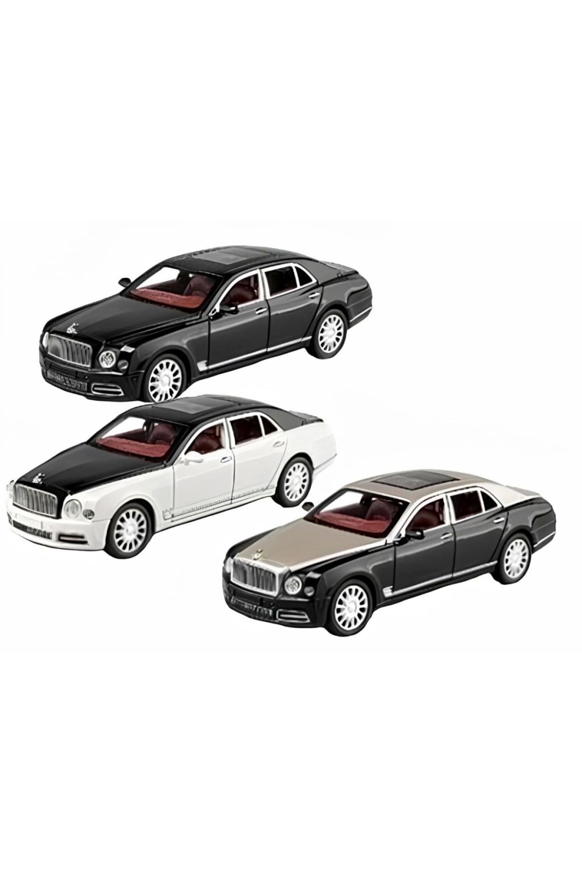 OurStyles Sesli Işıklı Metal Bently Araba