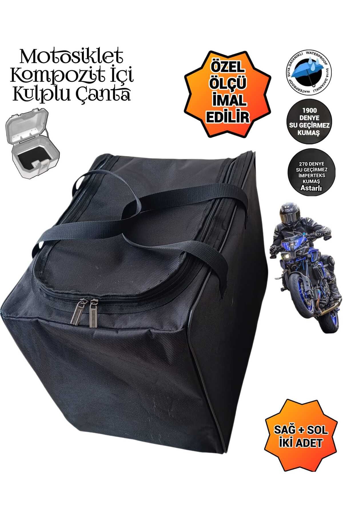 SEVBAGS MOTOSİKLET KOMPOZİT İÇİ KULPLU ORGANİZATÖR ÇANTALARI