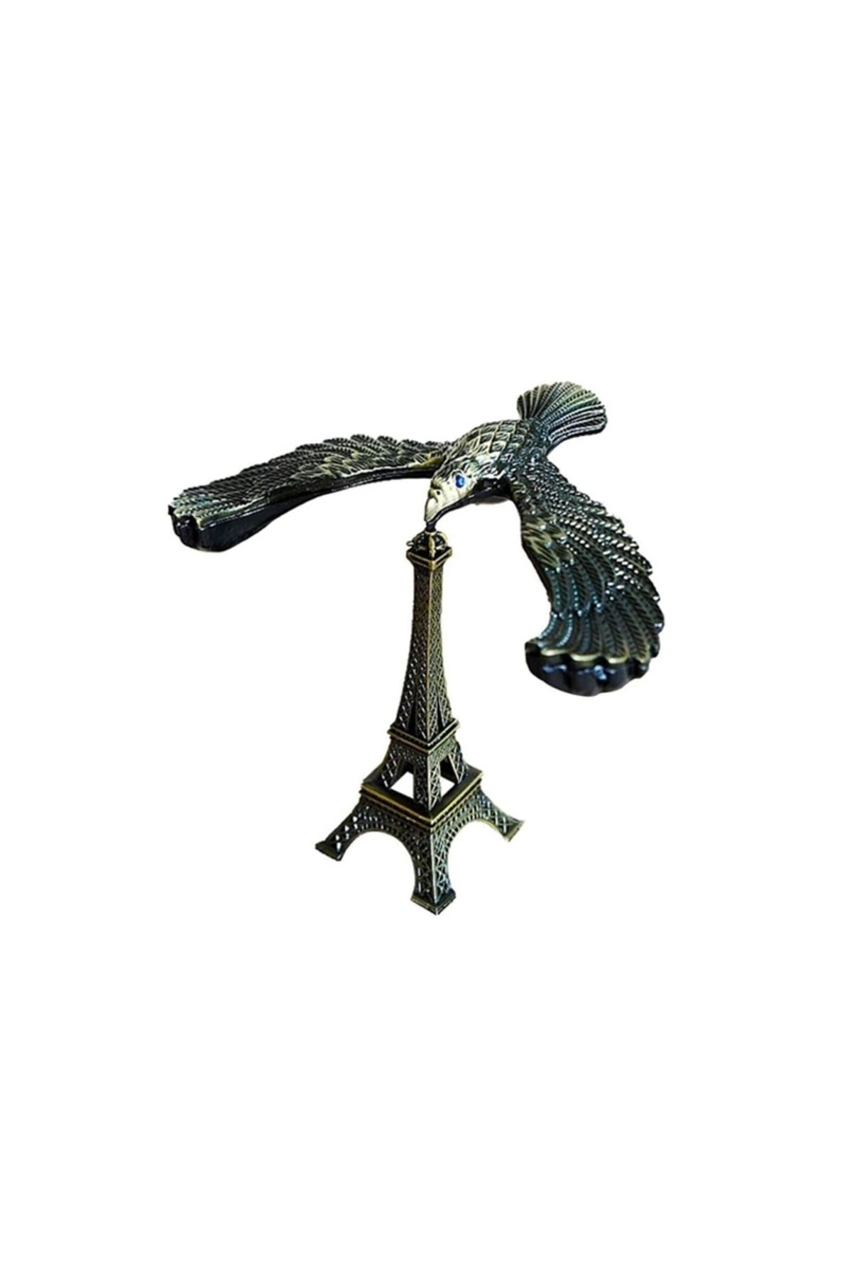 No8 Home Metal Dengeli Kartal Ve Eyfel Kulesi