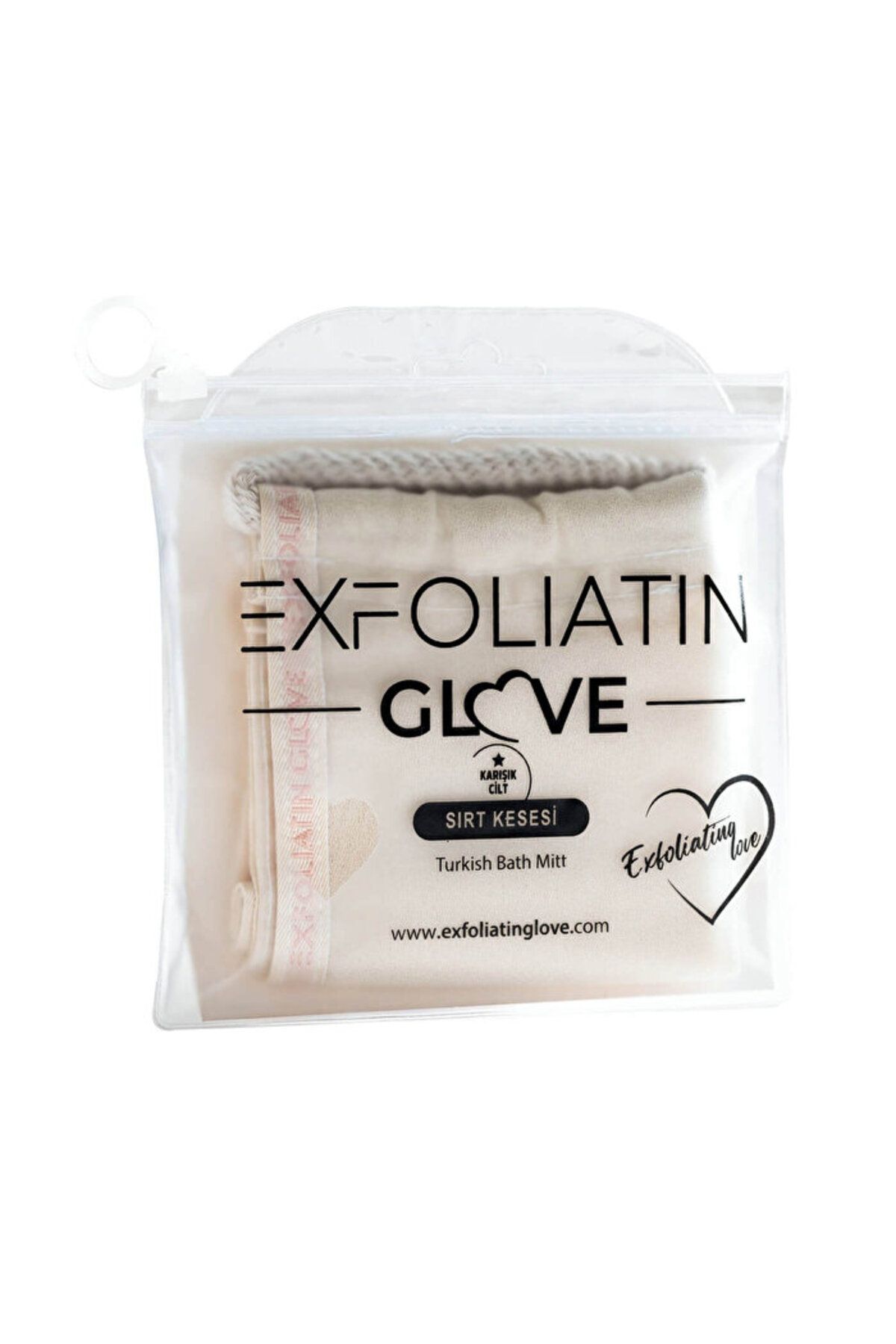 EXFOLIATING LOVE Glove Sırt Kesesi - - 1 Adet