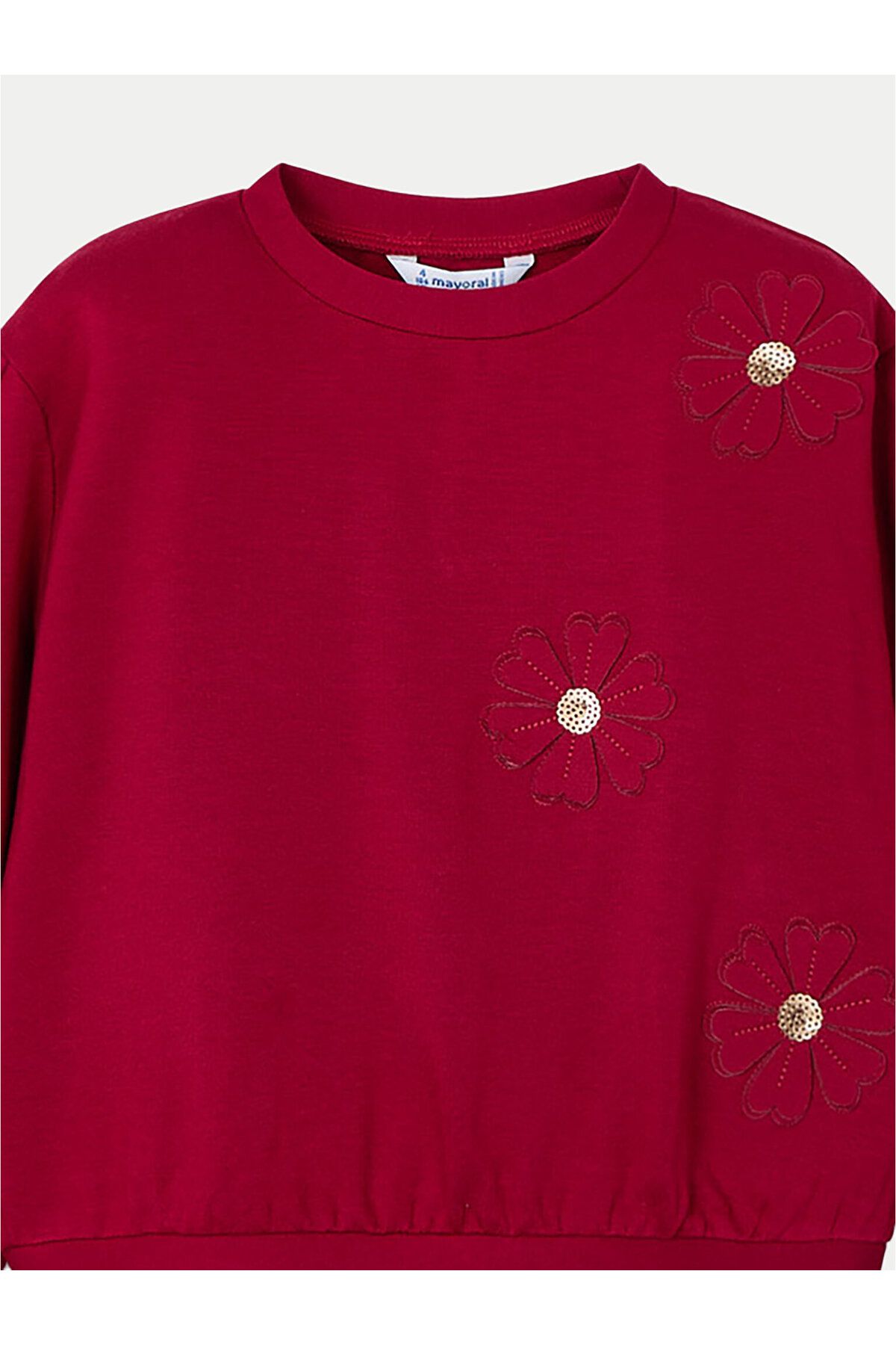 MAYORAL-Girl Sweatshirt 4478 Red 2