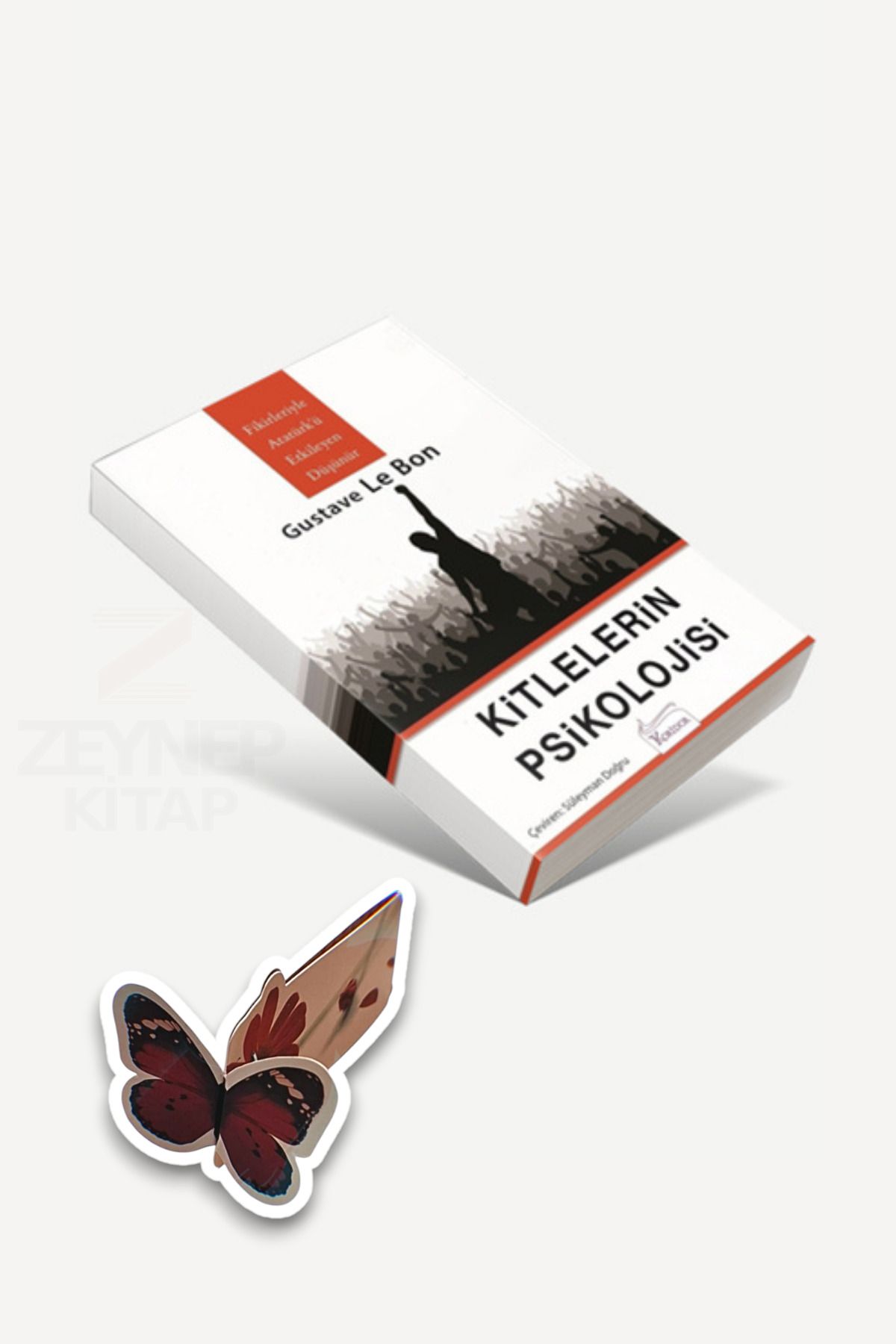 Koridor Yayıncılık Kitlelerin Psikolojisi - Gustave Le Bon(Özel Tasarım Kelebek Ayraç Hediye)