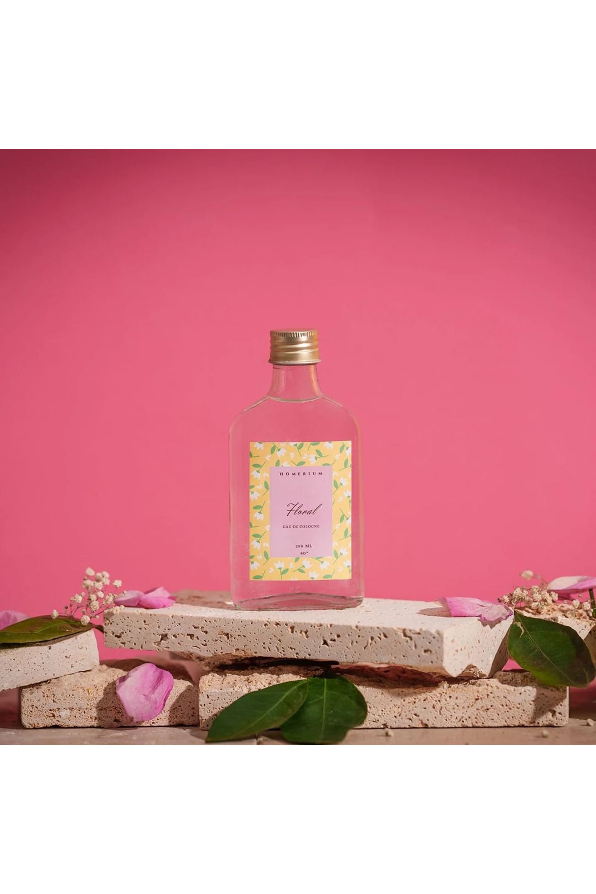 BY CANSU ACCESSORİES Floral Parfümlü Kolonya Orkide ve Yasemin 200 ml