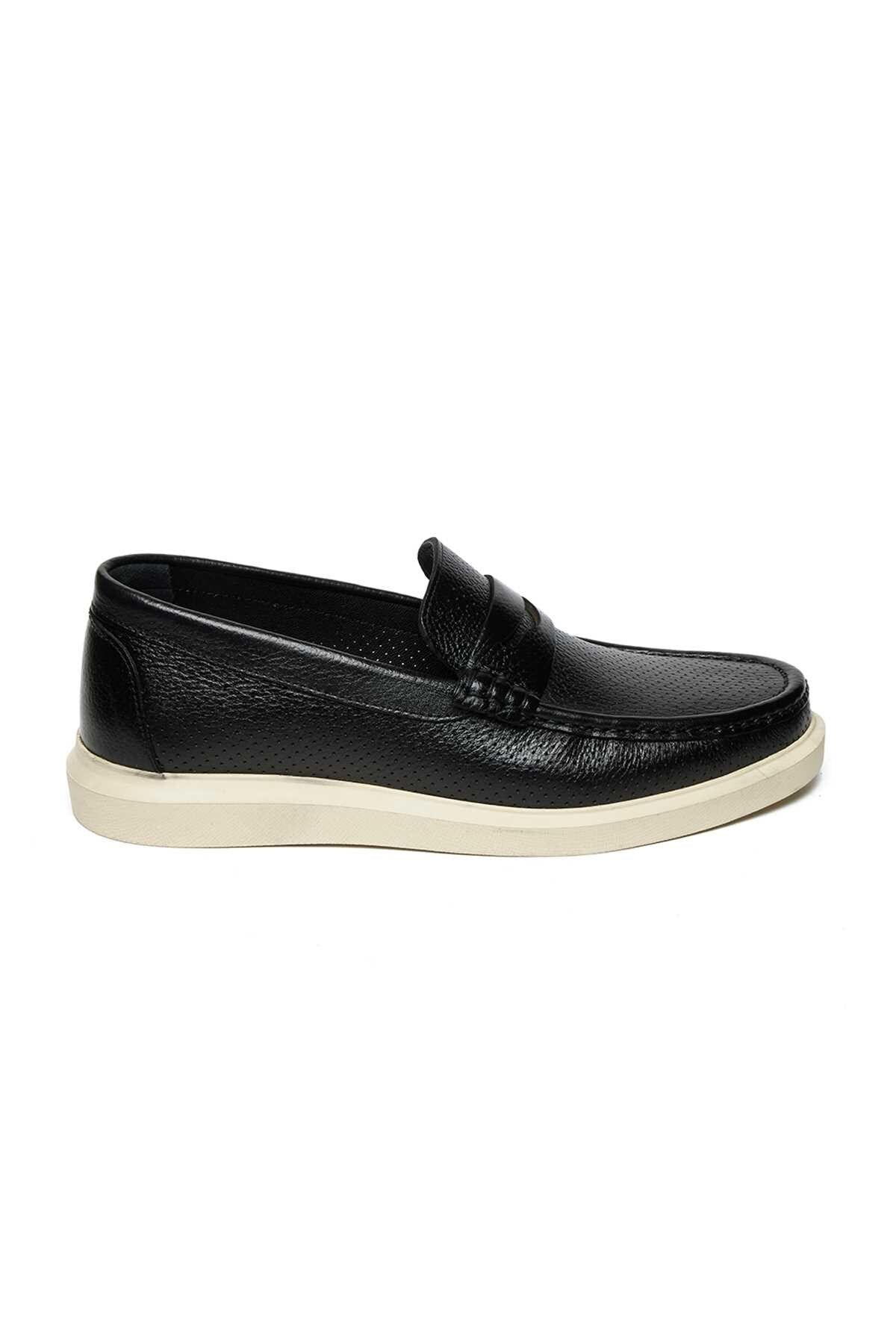 Bestello Bağcıksız Zımba Detaylı Poli Taban Loafer 330-2852 Erkek Ayakkabı