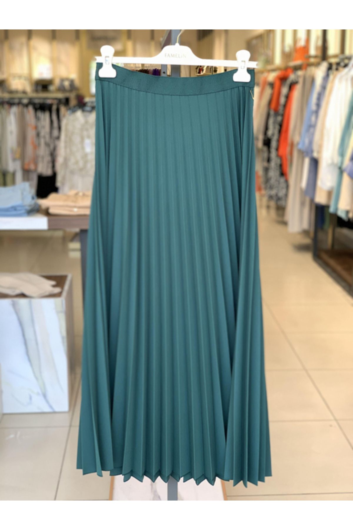 Famelin Piliseli Etek 95cm