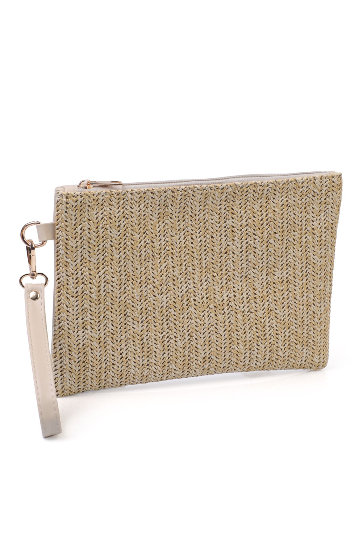 Capone Outfitters Paris Hasır Kadın Clutch Çanta