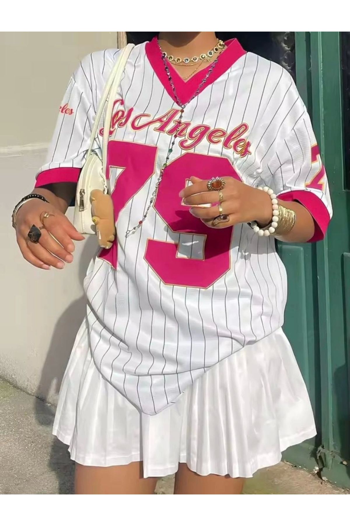 Violon Los Angeles 79 Pembe Jersey Forma