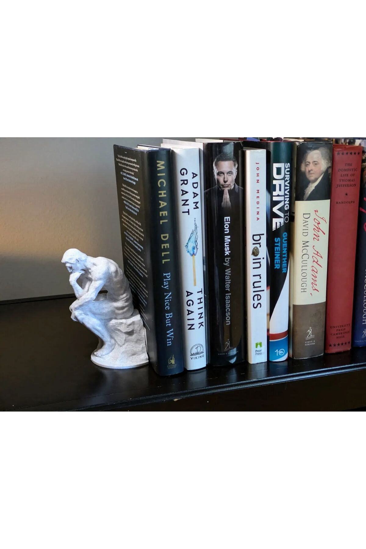 Lion 3D Teknoloji Düşünen adam Kitap Tutucu booknook