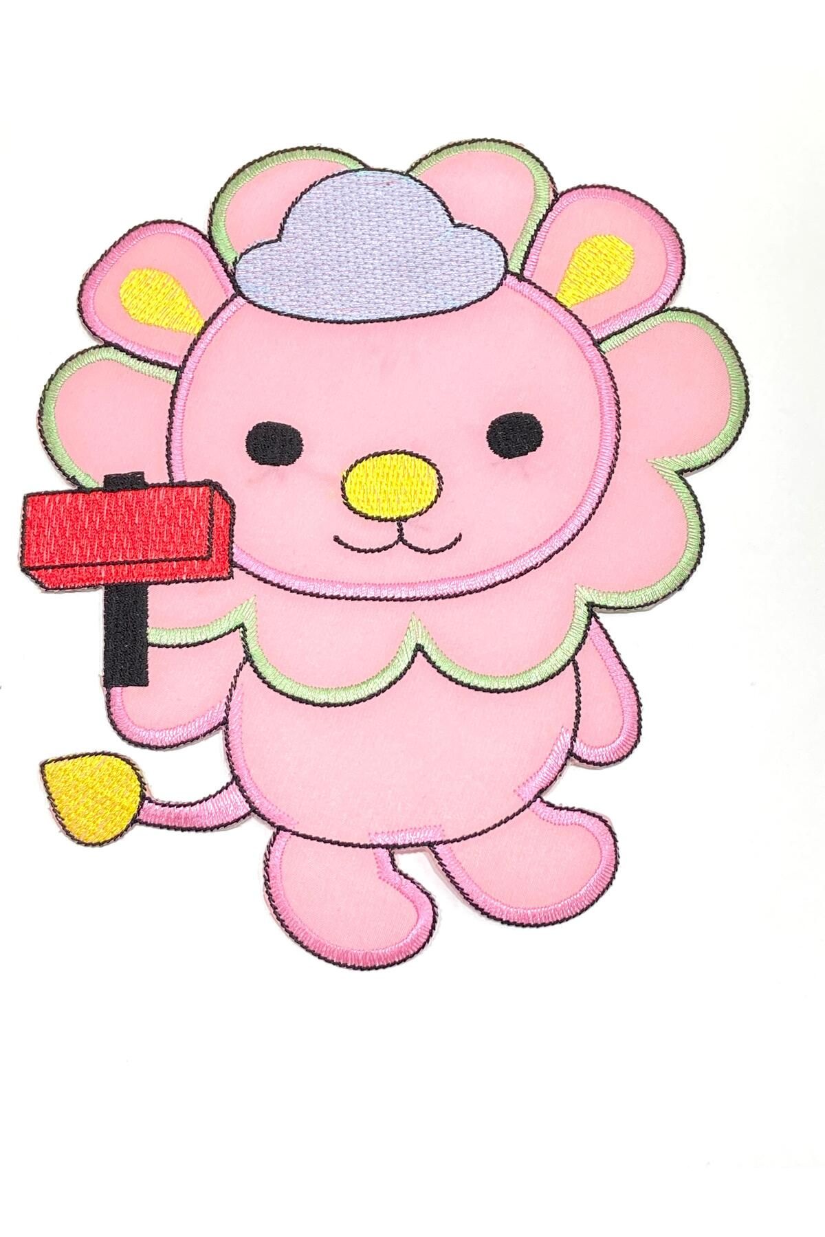 karantuhafiye Bebek Battaniye Aplikesi / Bebek ve Çocuk Aplikesi / Büyük Boy Pembe
