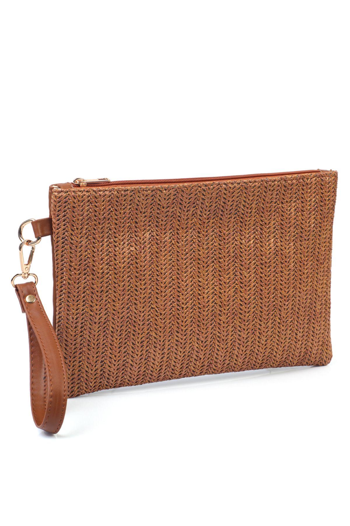 Capone Outfitters Paris Hasır Kadın Clutch Çanta