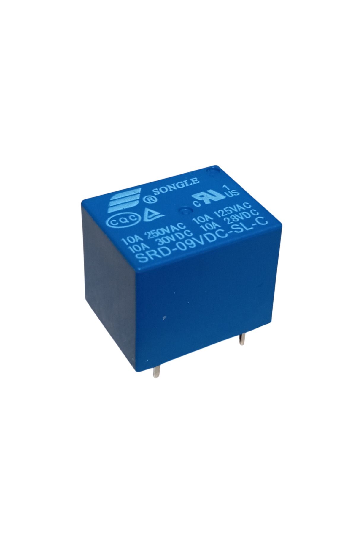 Devre Dünyası Songle SRD-09VDC-SL-C 9V 10A 5 Pin Minyon Spot Pcb Güç Rölesi