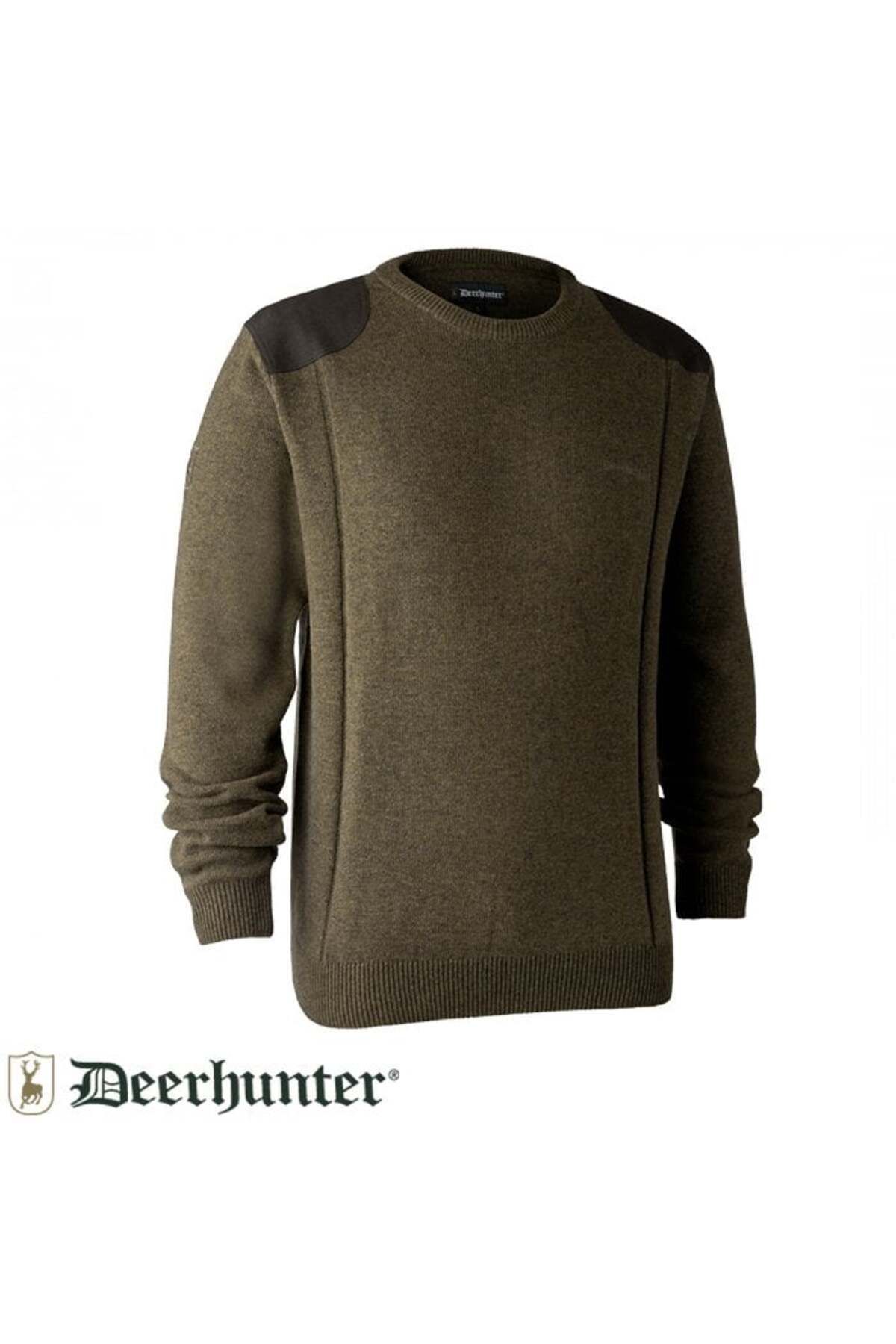 Deerhunter Sheffield Knit Yeşil Kazak 2XL