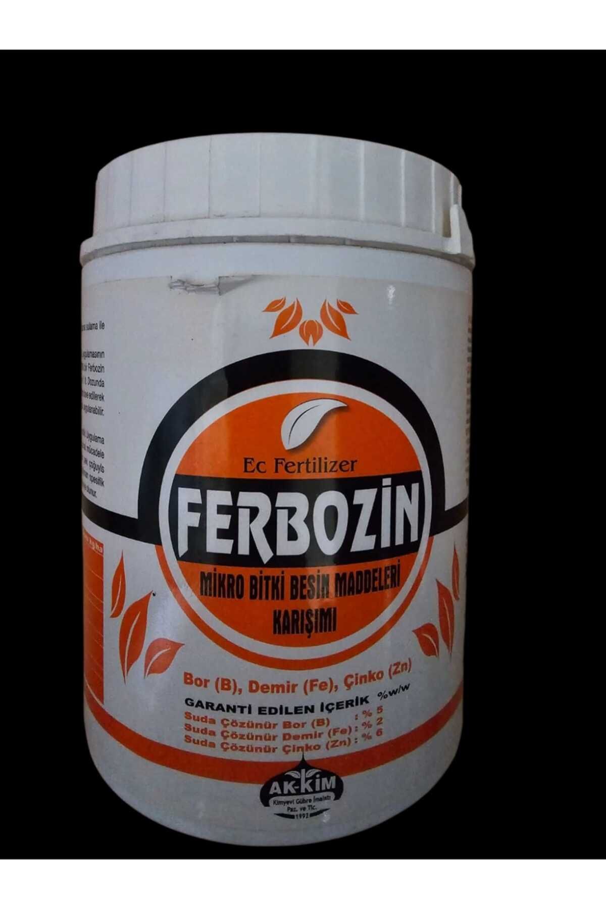 Ferbo Micro Bitki Besin Karışımı Ferbozin Ec Fertilizer Şelatlı Çinko Bor Demir Gübre 1 Kg