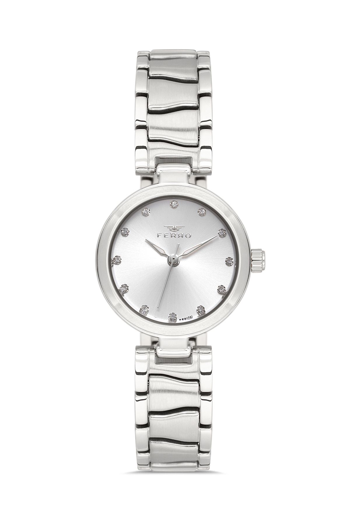 FERRO FL21617AWT-A Quartz Çelik Gri 26 mm Kadın Kol Saati