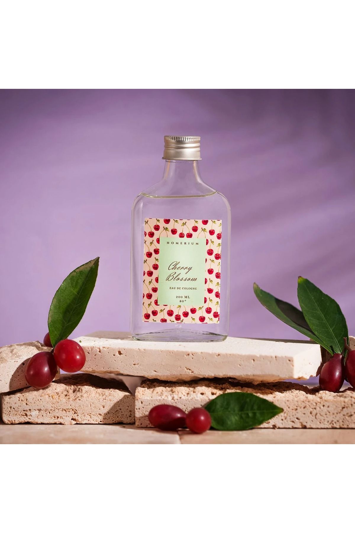 BY CANSU ACCESSORİES Cherry Blossom Parfümlü Kolonya Kiraz Çiçeği 200 ml