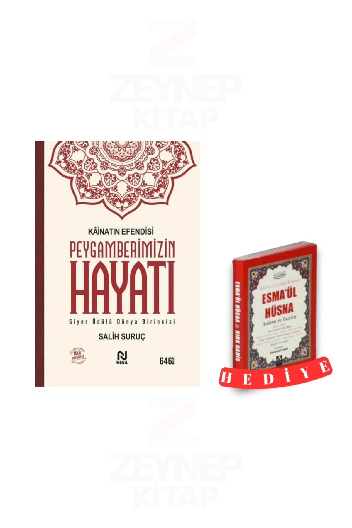 Nesil Yayınları Kainatın Efendisi Peygamberimizin Hayatı(CİLTLİ)Salih Suruç(Esma'ül Hüsna Hediye)