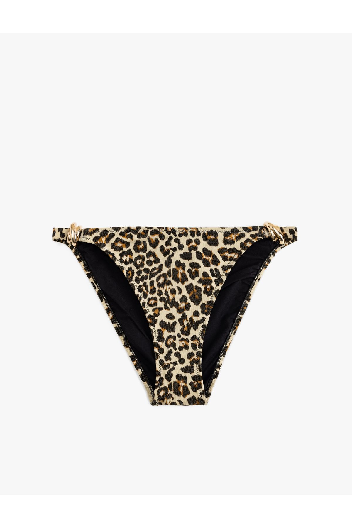 Koton Aksesuar Detaylı Leopar Desenli Bikini Altı