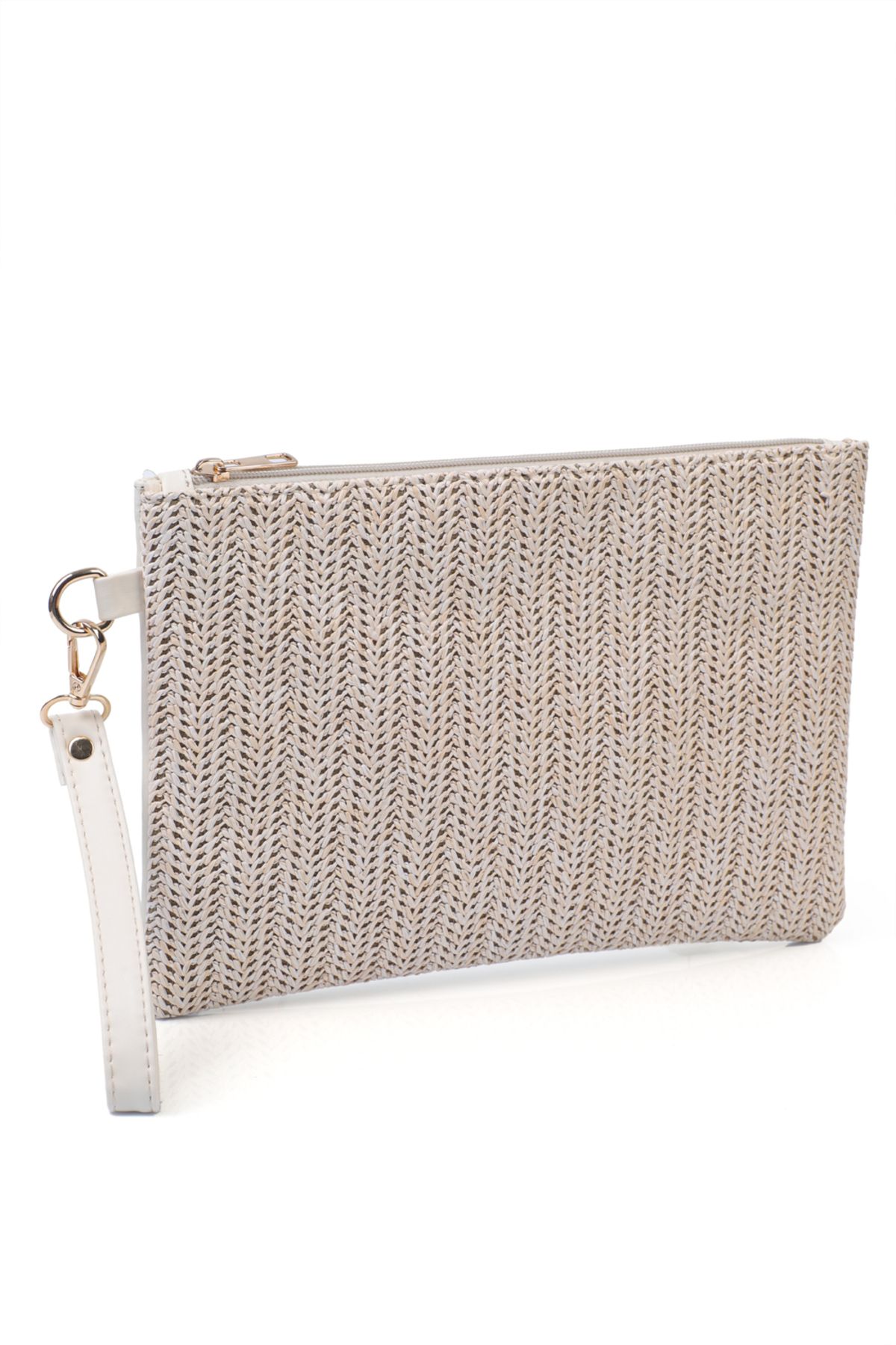 Capone Outfitters Paris Hasır Kadın Clutch Çanta