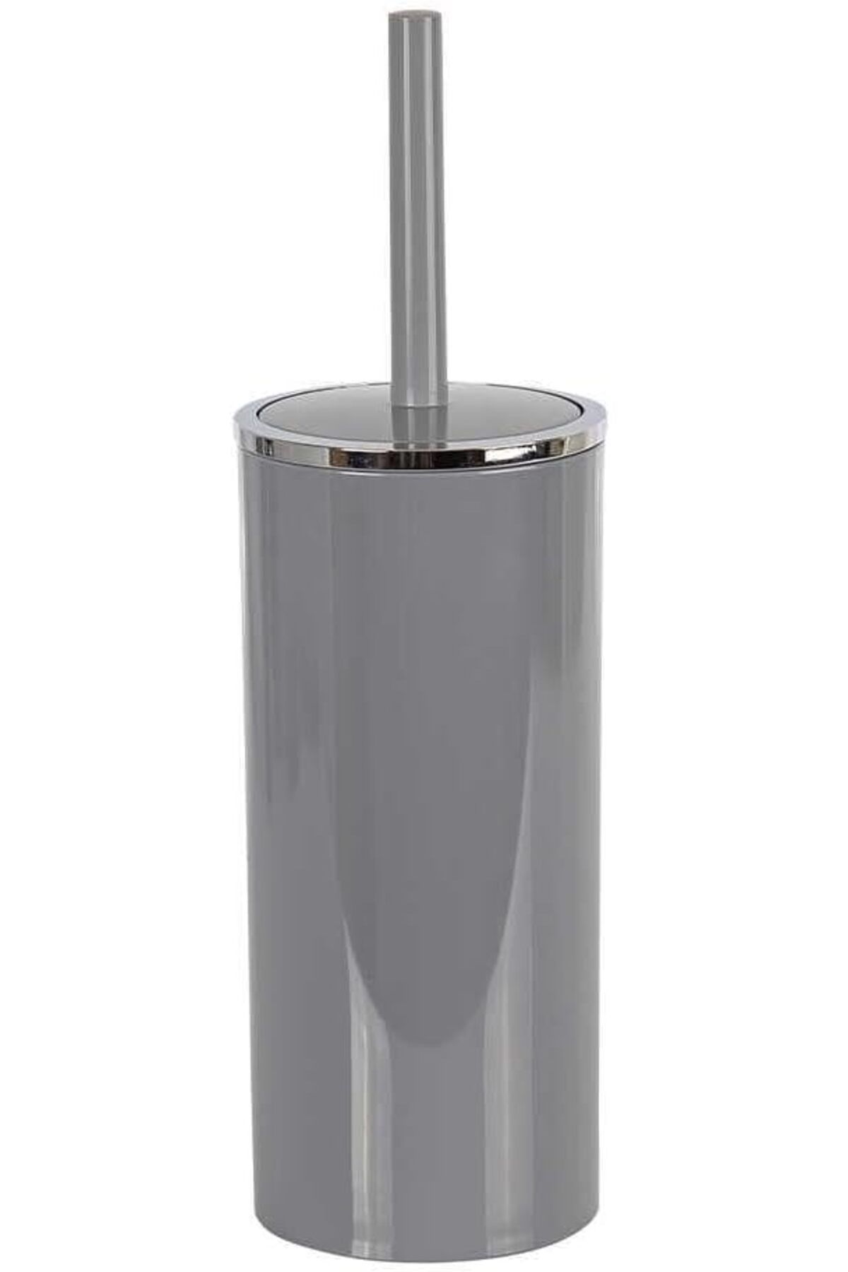 STOREMAX Lenox Tuvalet Fırçası, ø10,5 x 33 cm, Gri