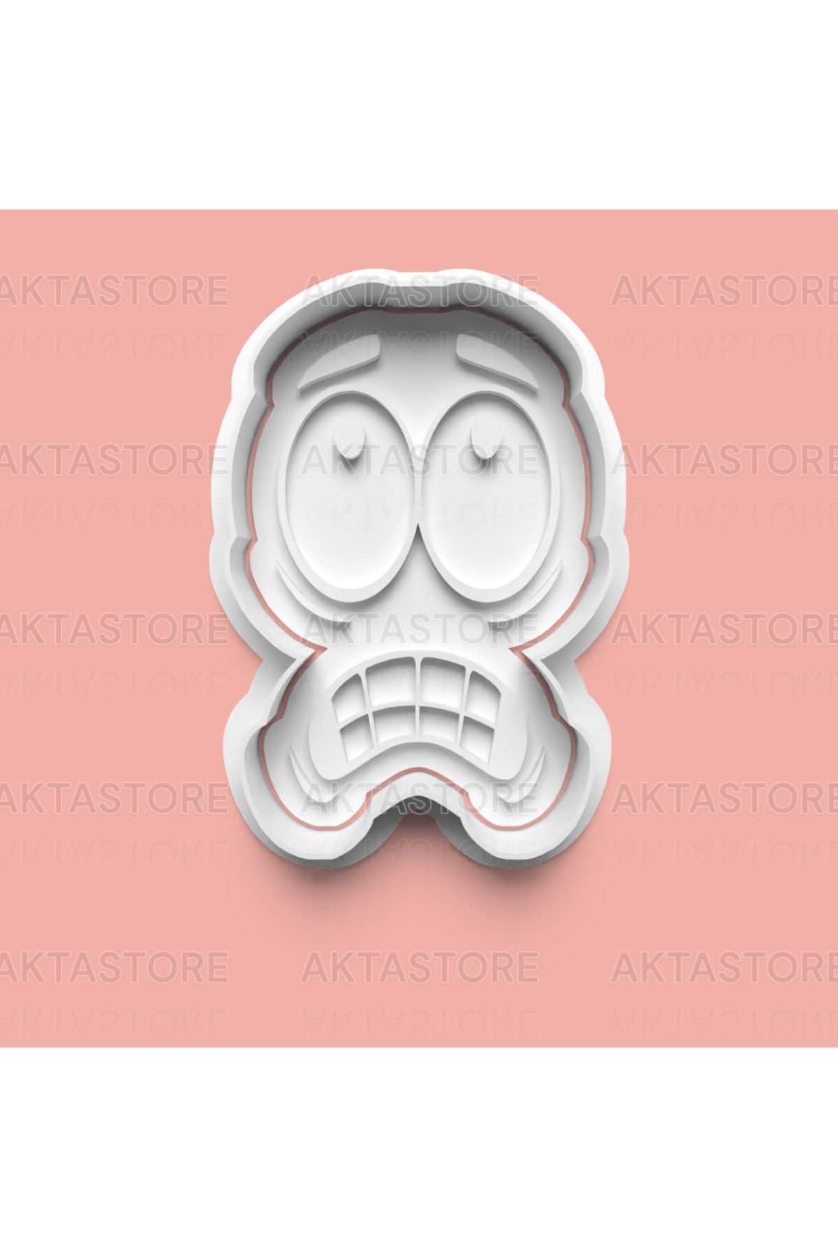 AKTASTORE Üzgün Surat Kurabiye Kalıbı