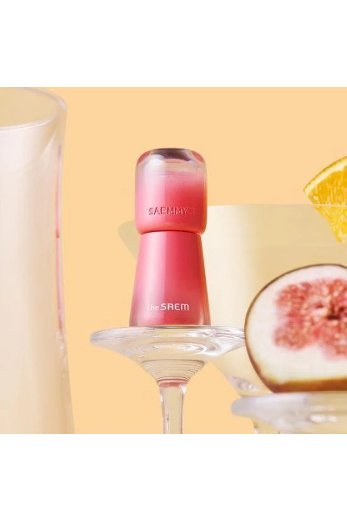 THE SAEM-Lip gloss, The Saem, Saemmy's Ade Shot Tint, 3.2g #03 Lychee Chamomile 2