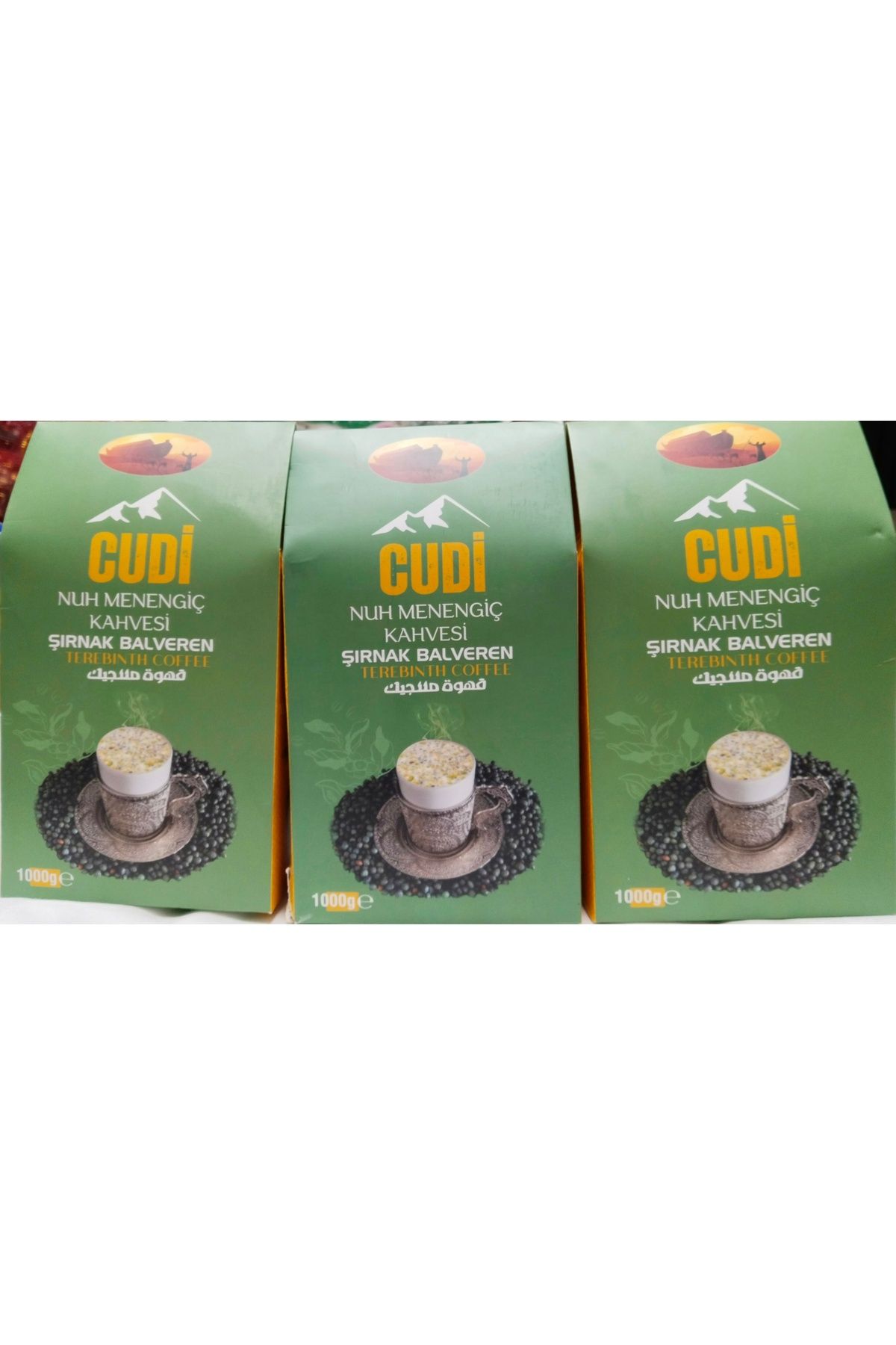 cudi Nuh Menengiç Kahvesi 3 paket 3 kilogram