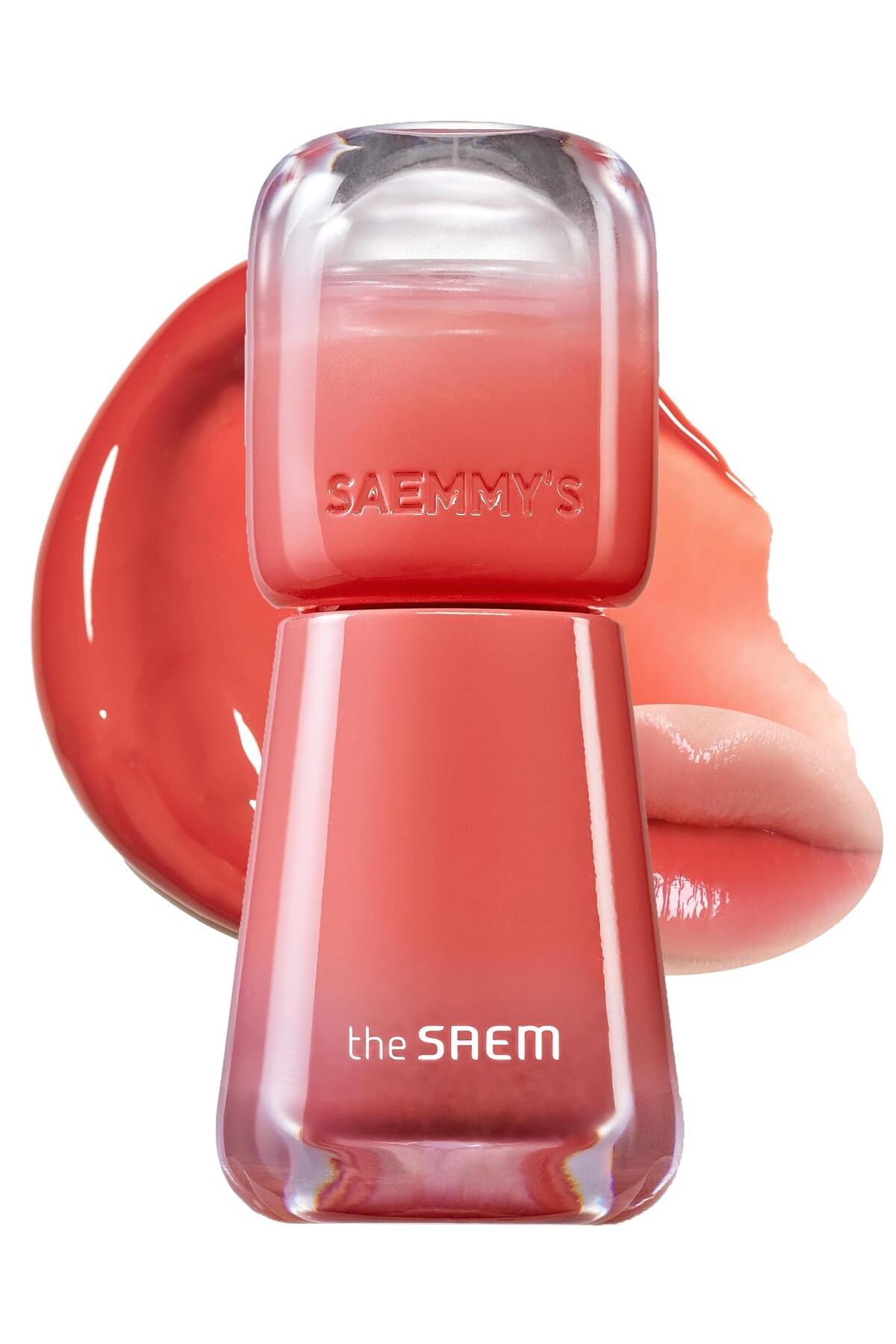 THE SAEM-Lip Gloss, The Saem, Saemmy's Ade Shot Tint, 3.2g #01 Grapefruit Honey 1
