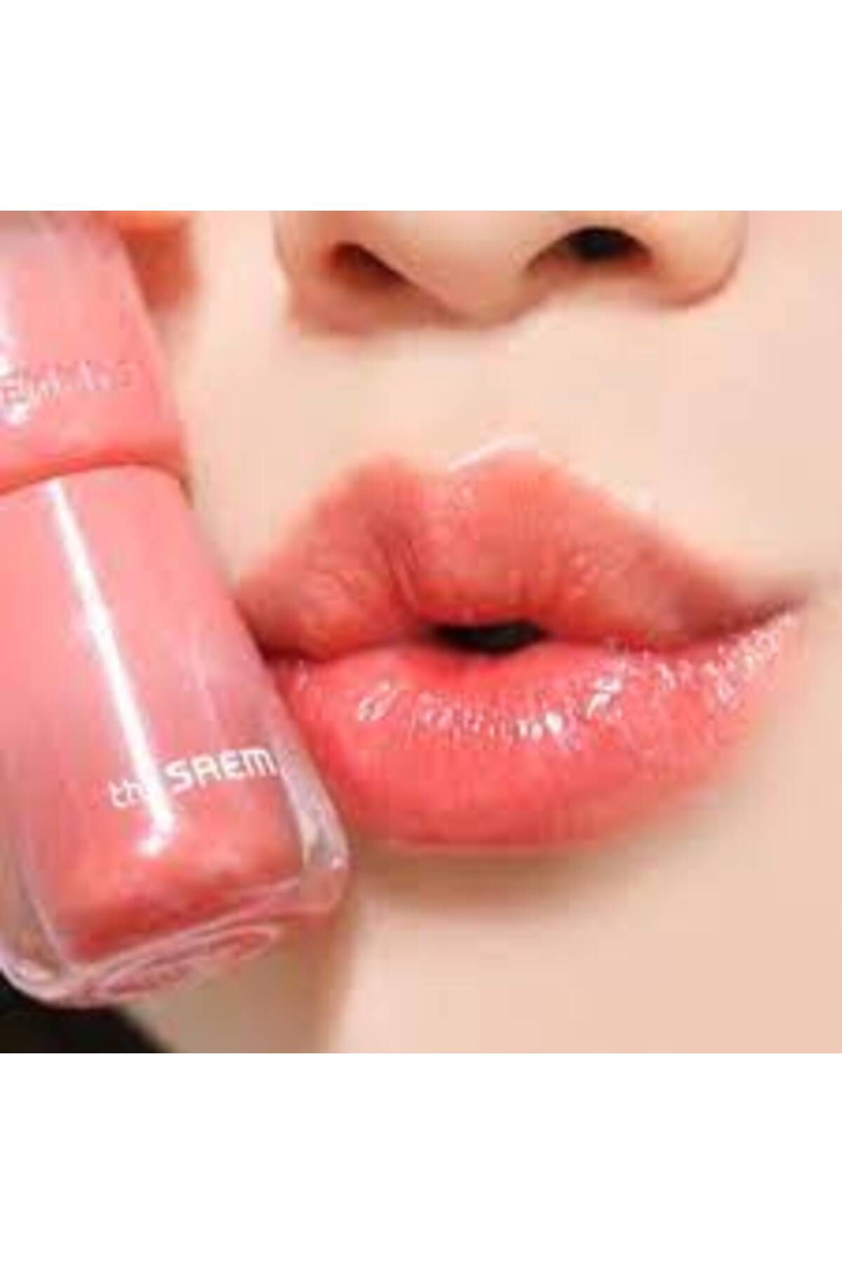 THE SAEM-Lip gloss, The Saem, Saemmy's Ade Shot Tint, 3.2g #03 Lychee Chamomile 3