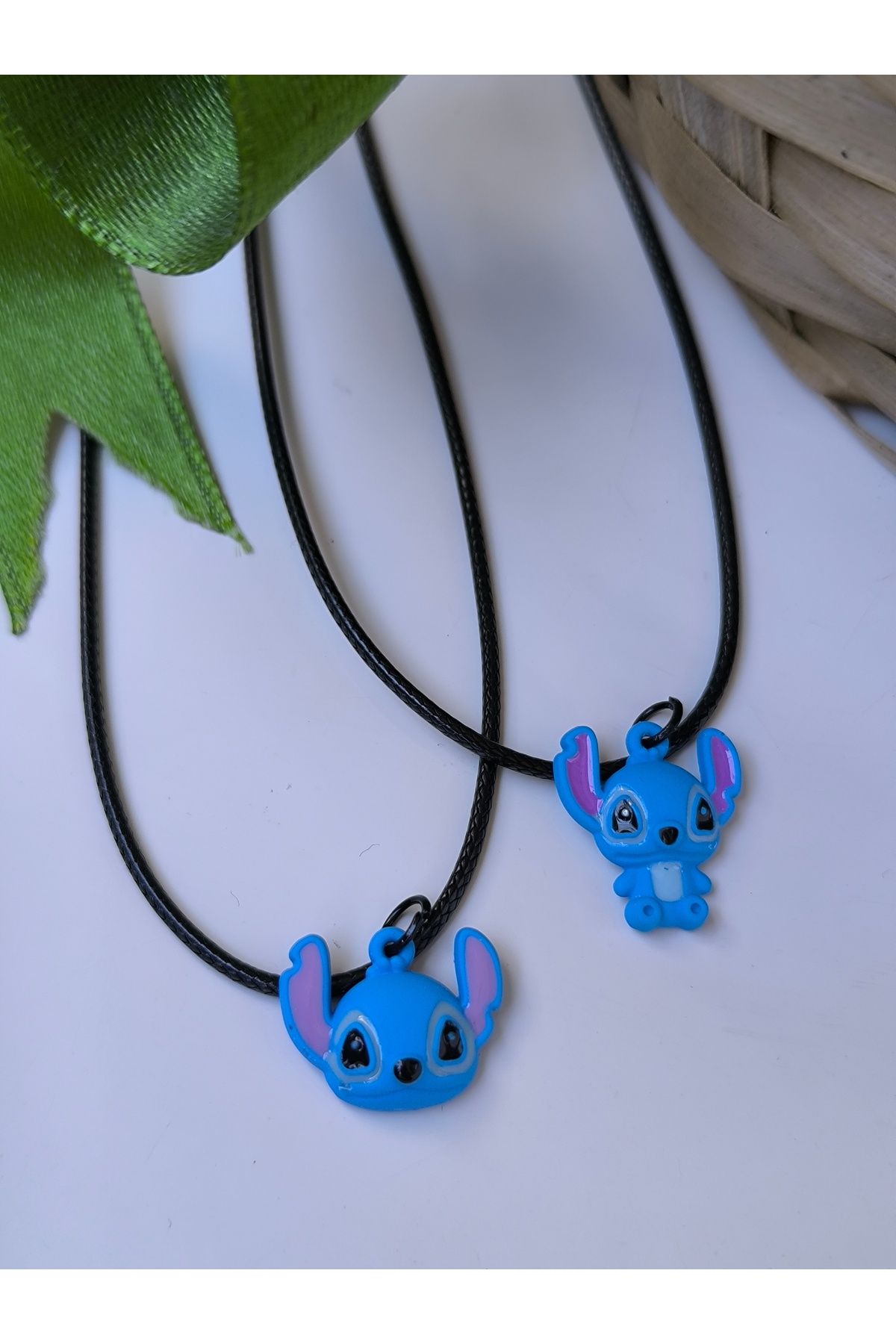 Esey Dizayn Stitch Çift Kolye