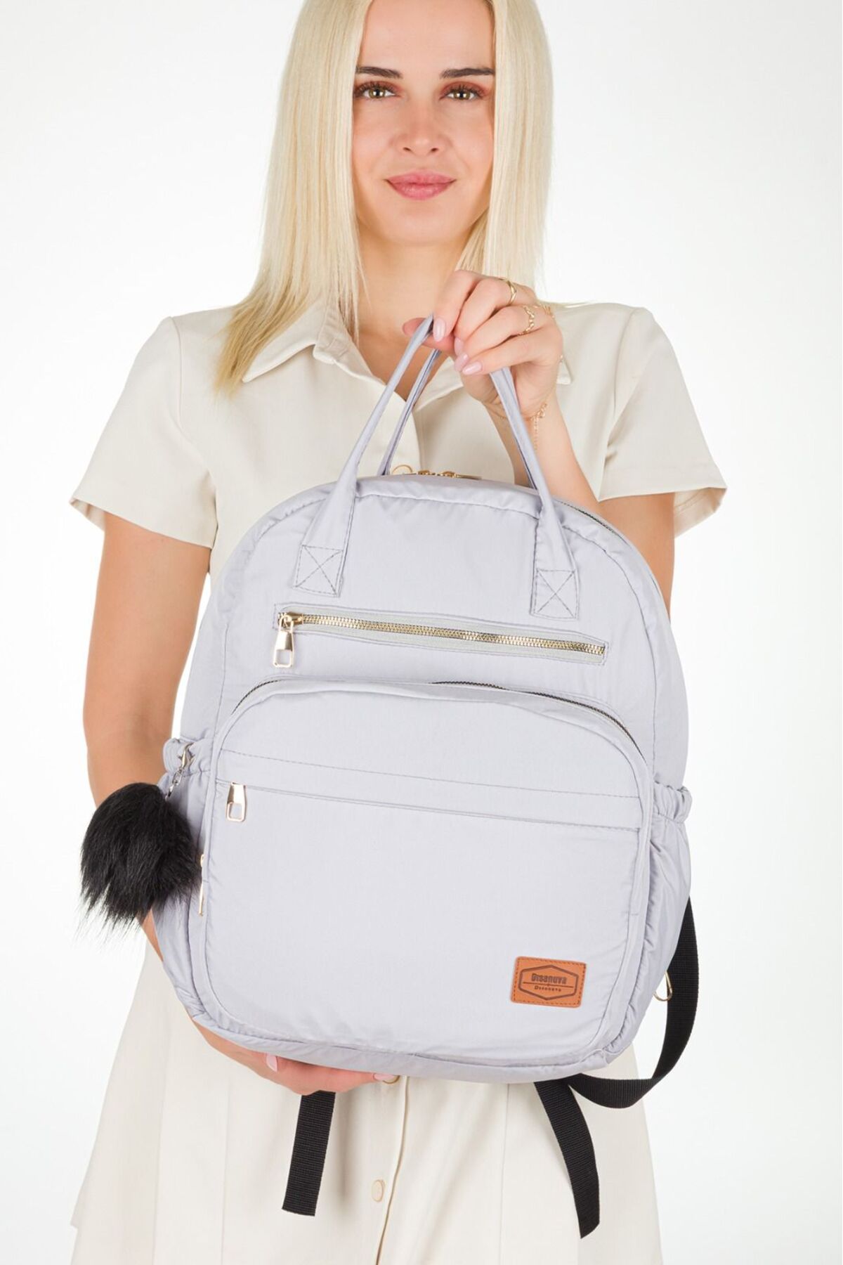 ttm ticaret Anne Bebek Bakım Sırt Çantası Biberon Termos Gözlü Su Geçirmez Bondit Kumaş fotoğrafı 2 (önizleme)