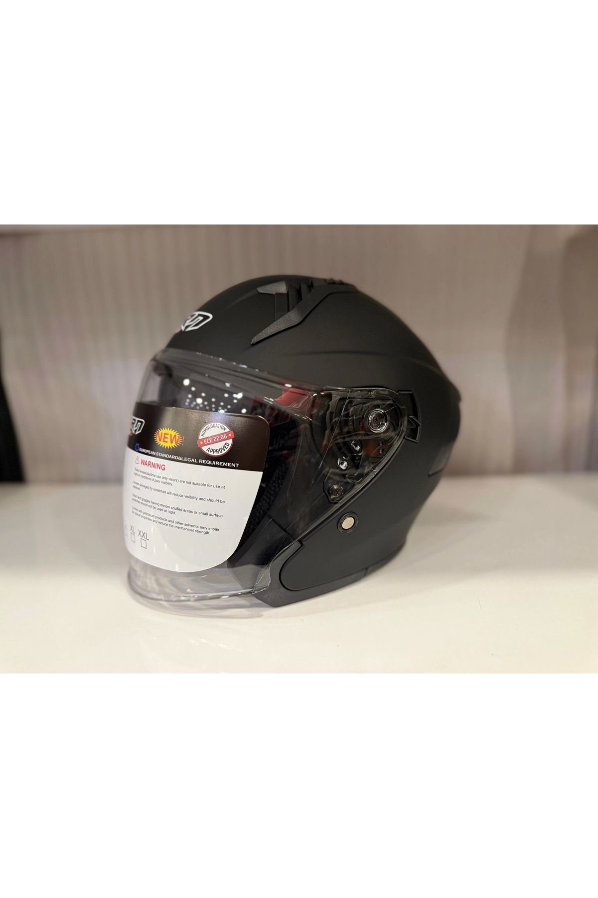 CRN KASK CRN 620 AİR ÇENESİZ MAT SİYAH