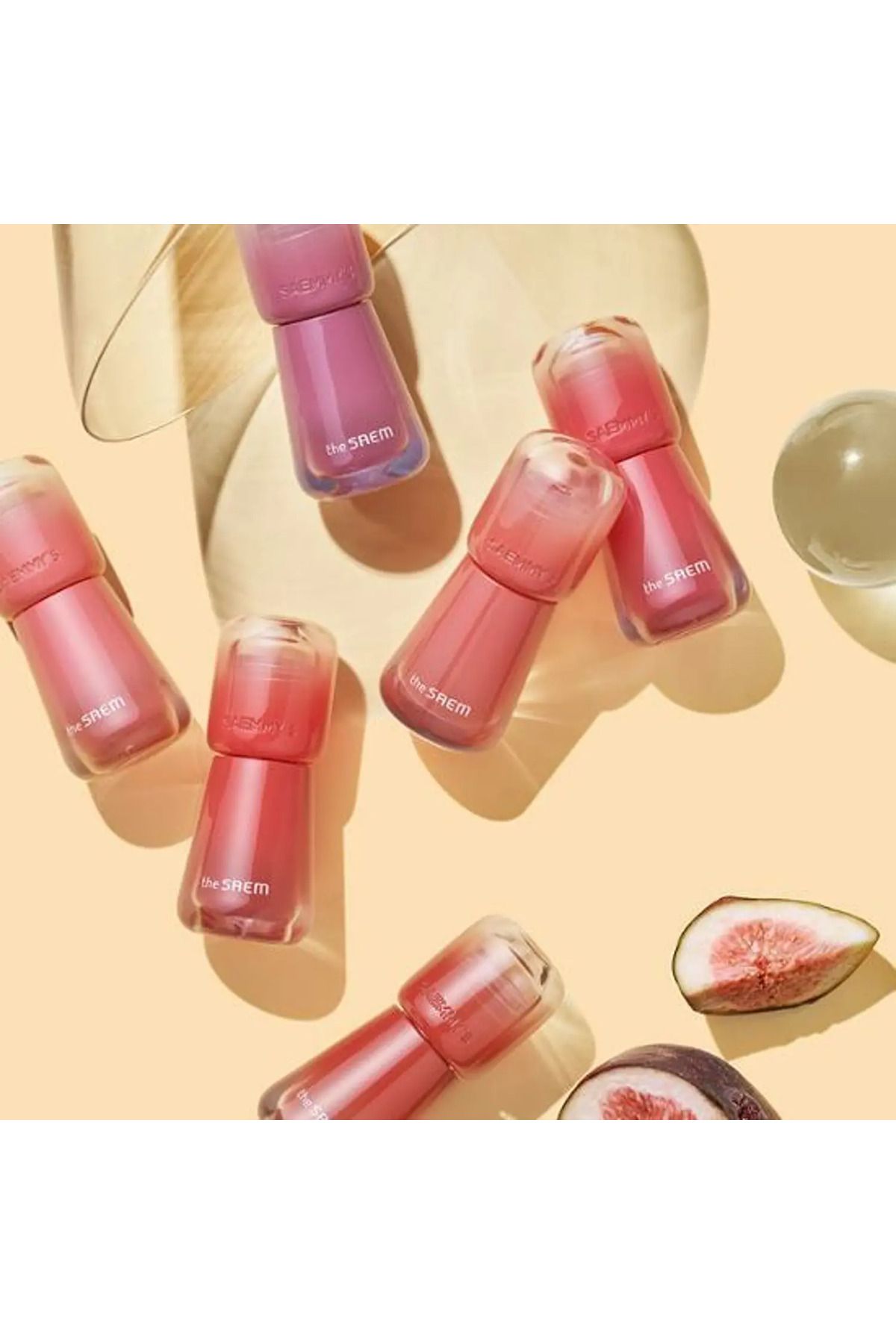 THE SAEM-Lip gloss, The Saem, Saemmy's Ade Shot Tint, 3.2g #03 Lychee Chamomile 6