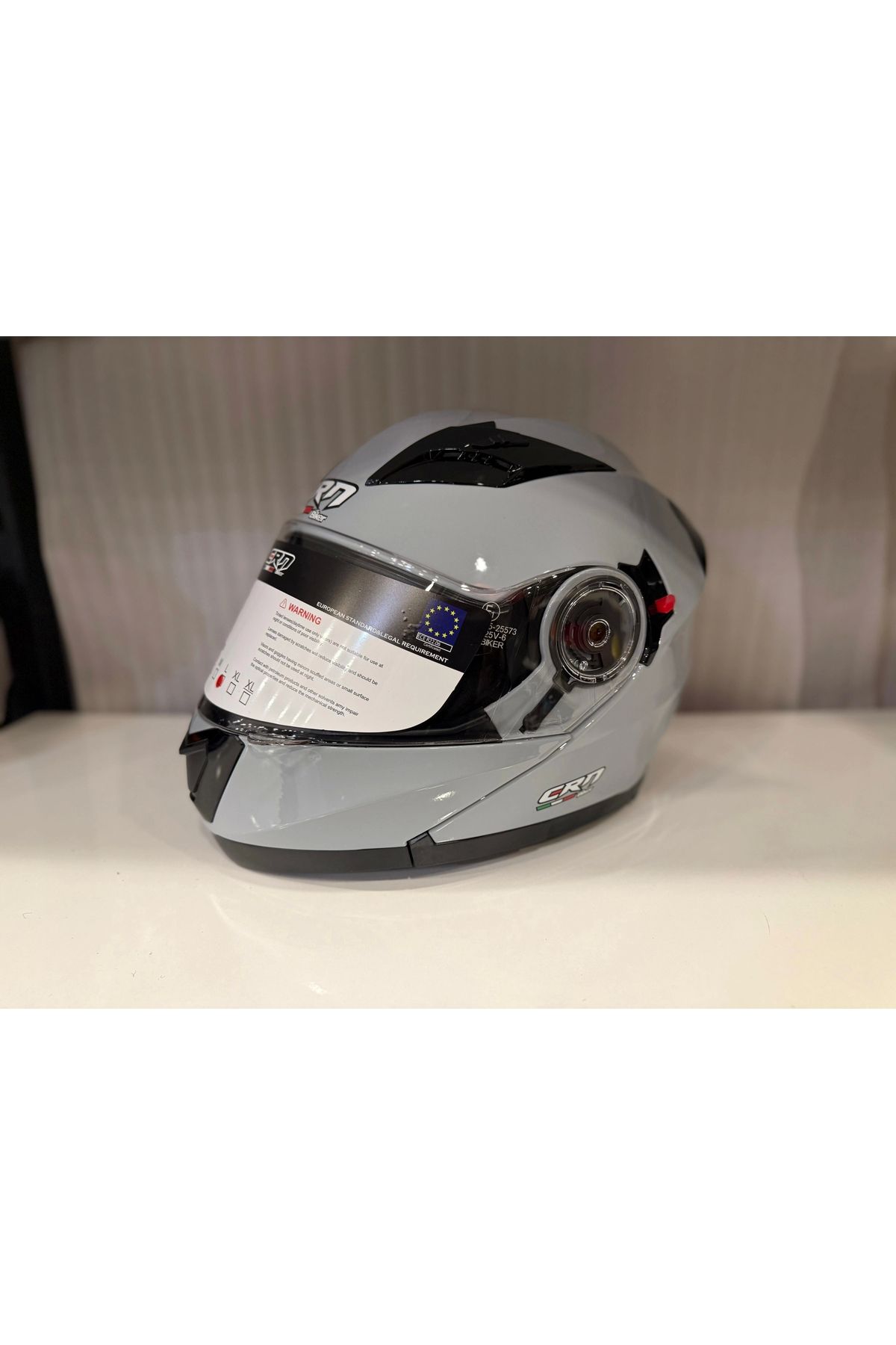 CRN KASK CRN 925 ÇENE AÇILIR NARDO GRİ