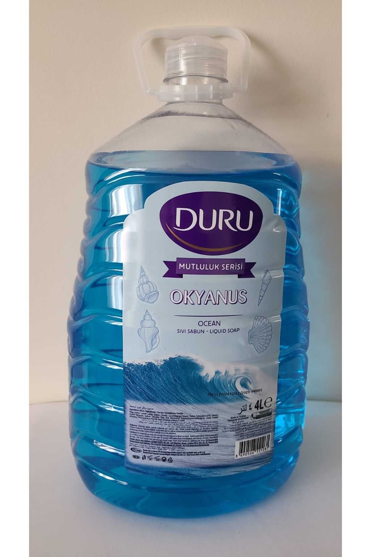 Duru Mutluluk Serisi Okyanus Sıvı Sabun 4 Litre