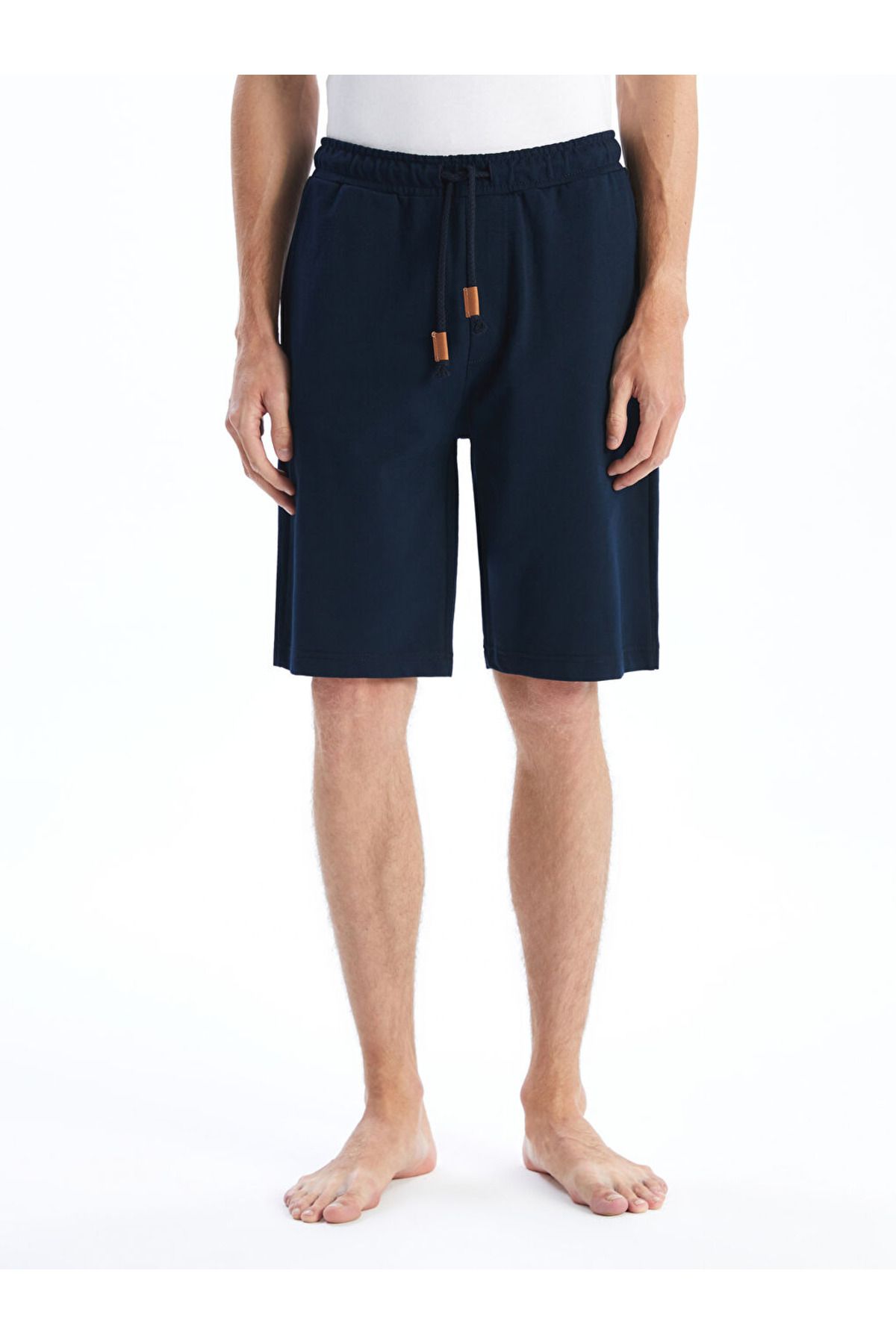 LC Waikiki-Regular Fit 100% Cotton 2 Thread Fabric Men's Pajama Bottom Shorts 2