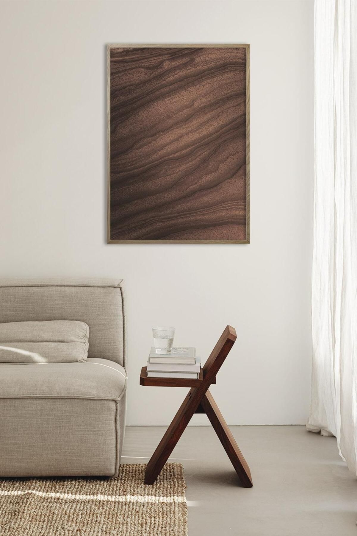 Artavessa Tek Parça Ahşap Çerçeve Görünümlü Pantene Renk Serisi MDF Tablo 33x48 cm - Model 13