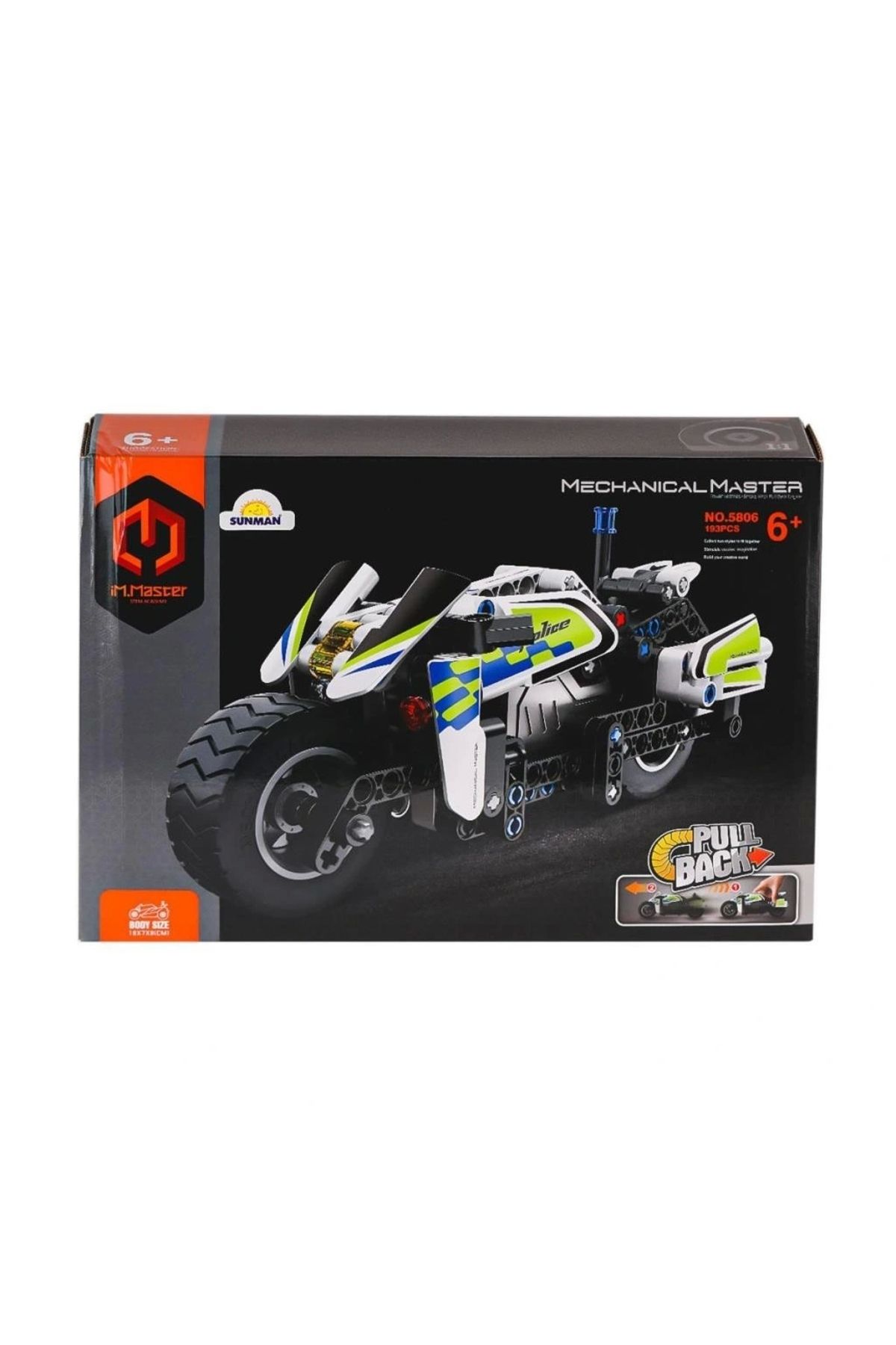 OurStyles 5806 SUN-IMM-POLİS MOTOSİKLETLİ BYZ PB 193PRÇ