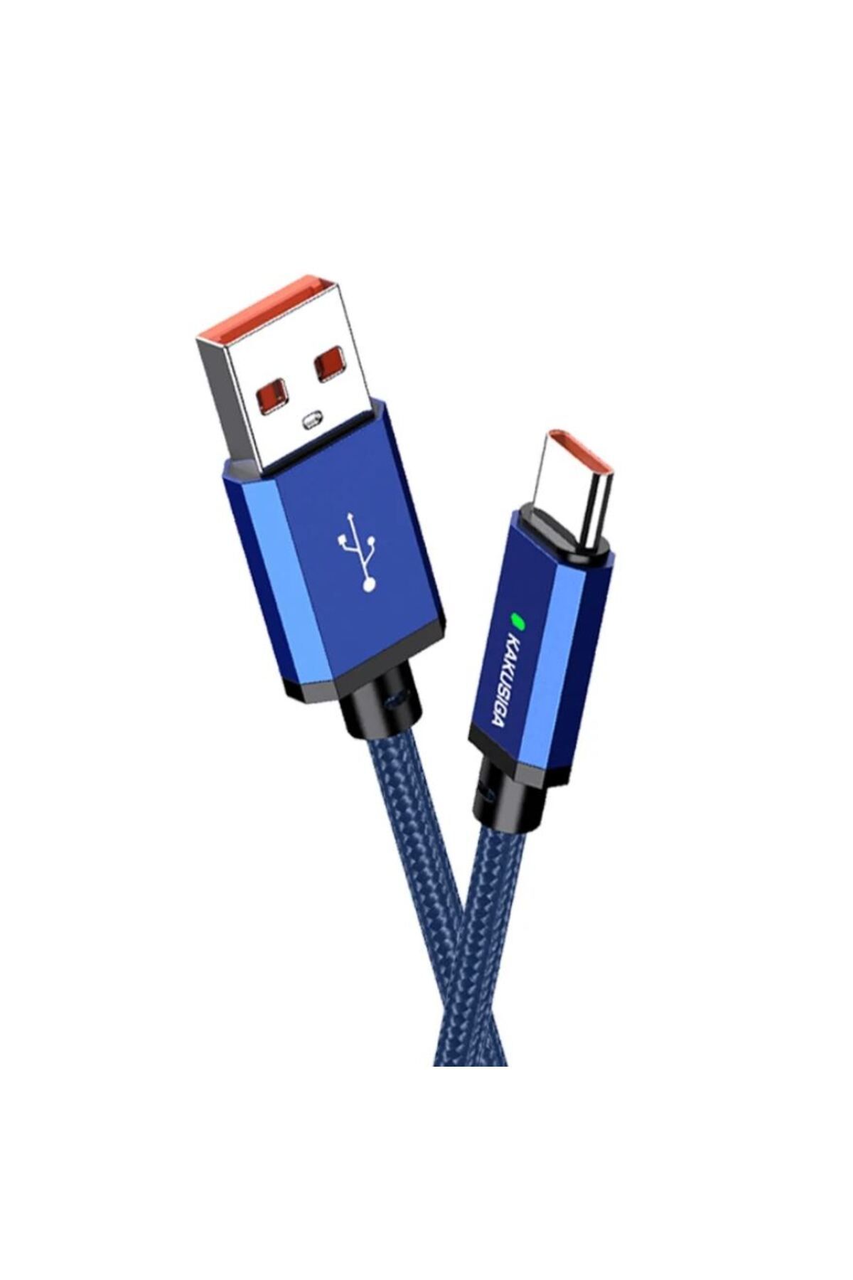 REDz Accessories-Cablu KSC-967, USB la Tip-C, Compatibil cu iPhone 15/16 și Android, Încărcare rapidă 3A, Albastru 5