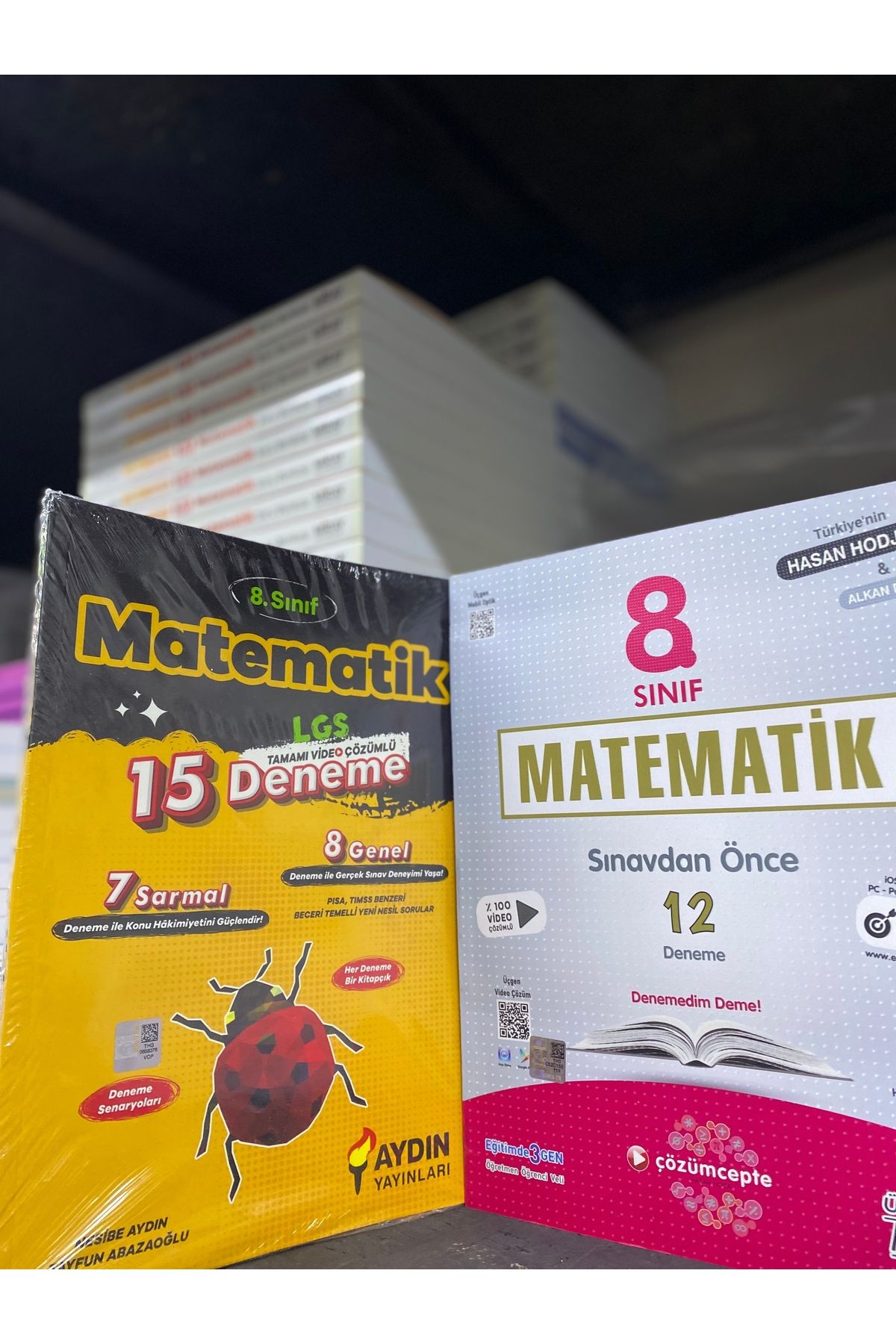 Aydın Yayınları MİRAY LGS MATEMATİK DENEMESİ VE HASAN HODJA DENEMESİ 2Lİ GÜNCEL
