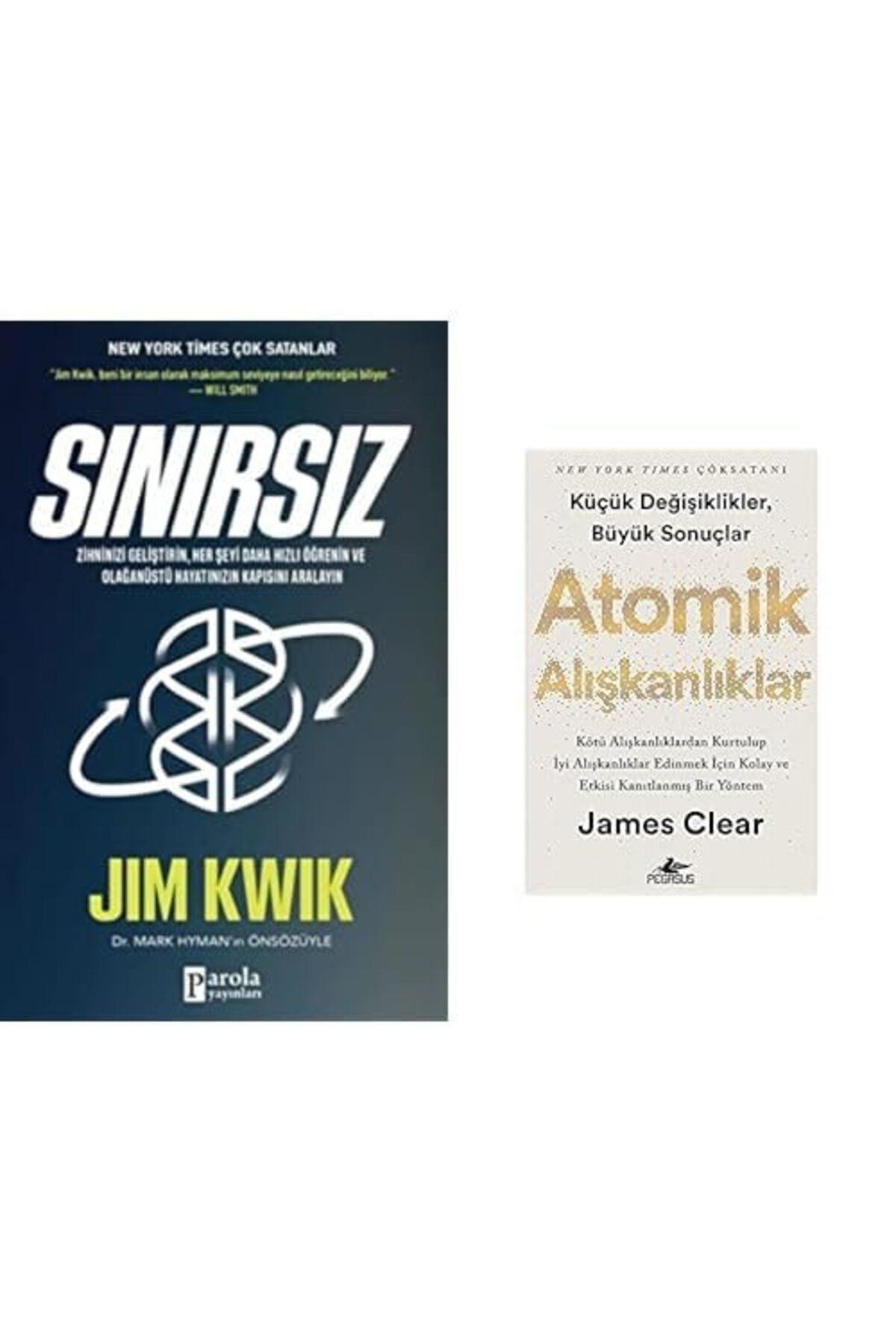 Destek Yayınları sinirsiz + atomik aliskanliklar =2li set